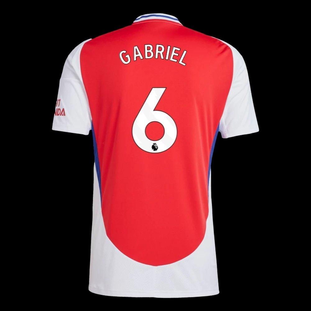 Arsenal Match Worn Shirt V N.Forest GABRIEL