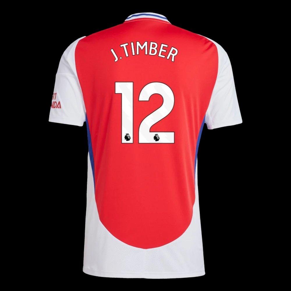 Arsenal Match Worn Shirt V N.Forest TIMBER