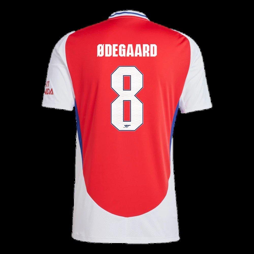 Arsenal Match Worn Shirt V Sporting ODEGAARD