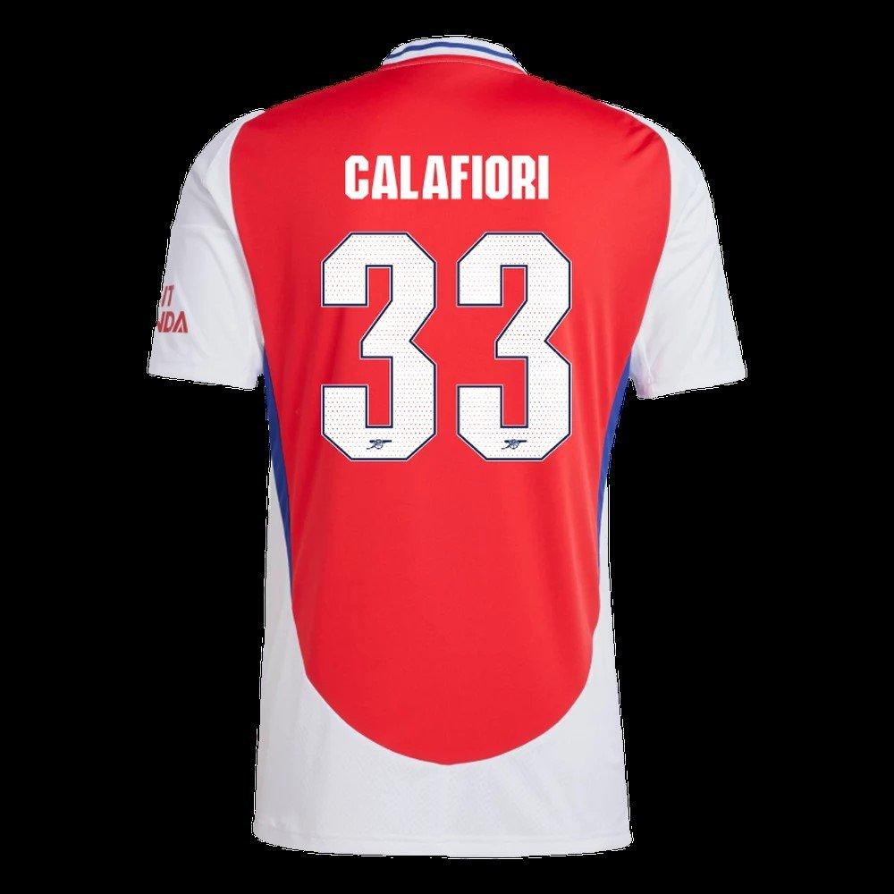 Arsenal Match Worn Shirt V Sporting CALAFIORI