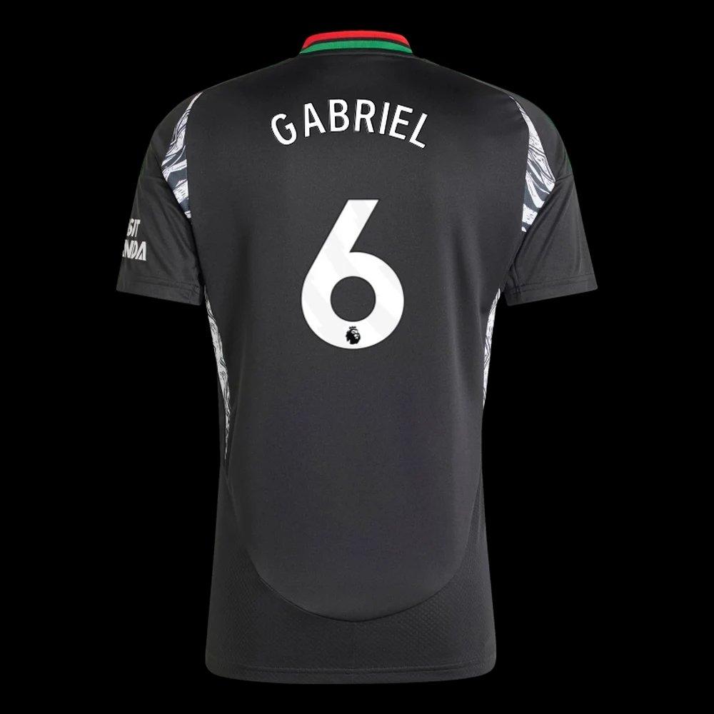 Arsenal Match Worn Shirt V West Ham GABRIEL
