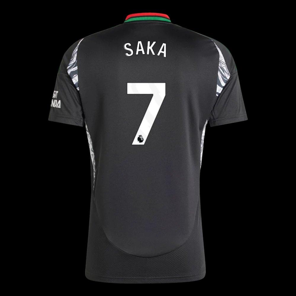 Arsenal Match Worn Shirt V West Ham SAKA