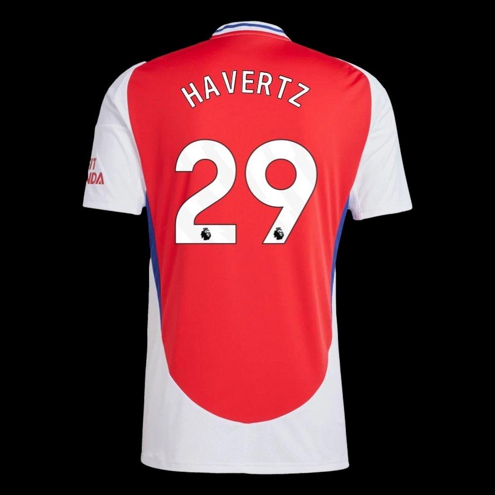 Arsenal Match Worn Shirt V Man Utd HAVERTZ