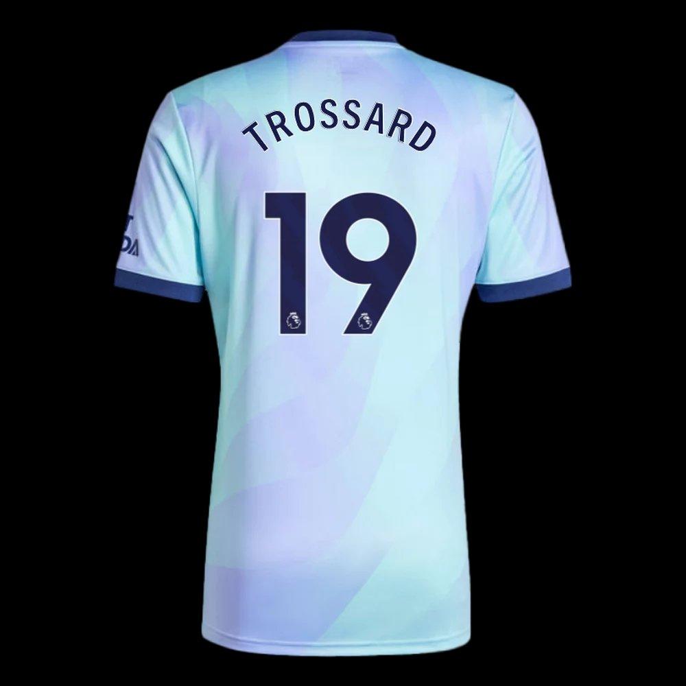 Arsenal Match Worn Shirt V Fulham TROSSARD