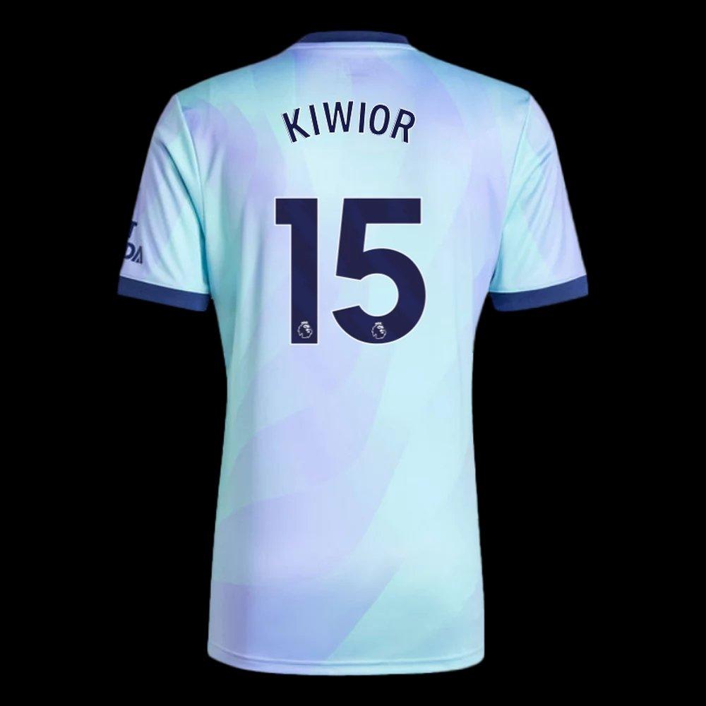 Arsenal Match Worn Shirt V Fulham KIWIOR