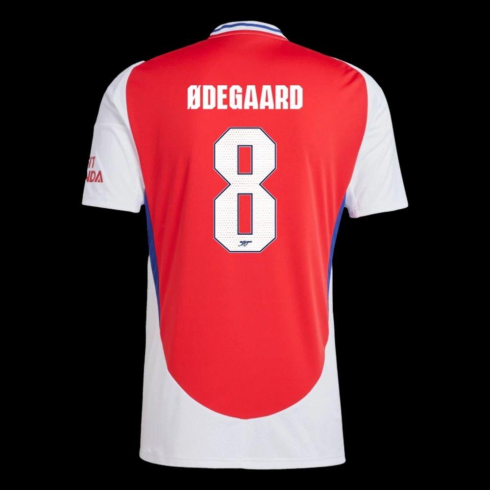 Arsenal Match Worn Shirt V Monaco  ODEGAARD