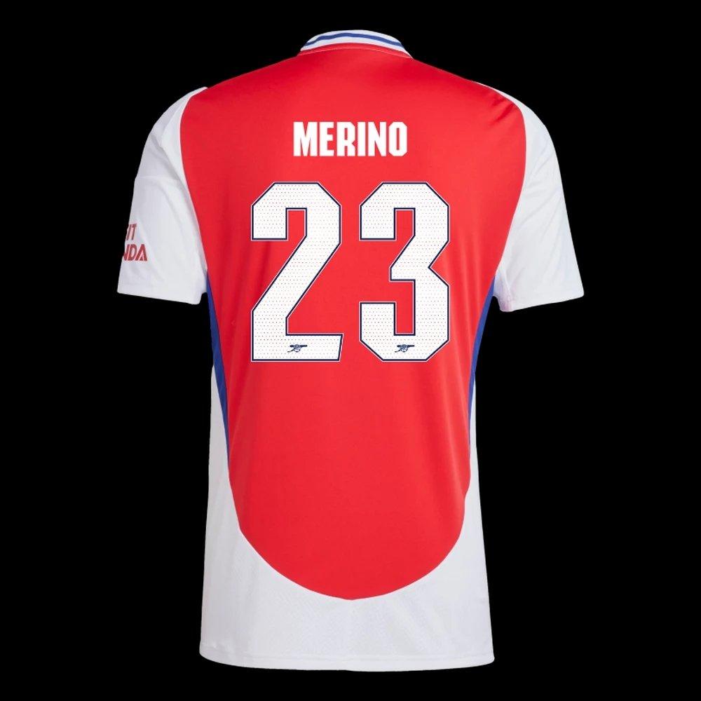 Arsenal Match Worn Shirt V Monaco MERINO