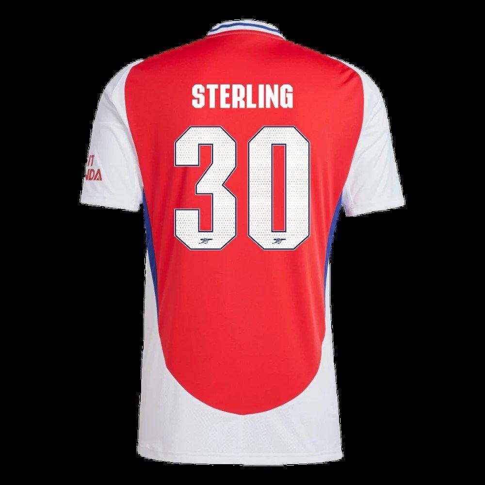 Arsenal Match Worn Shirt V Crystal Palace STERLING