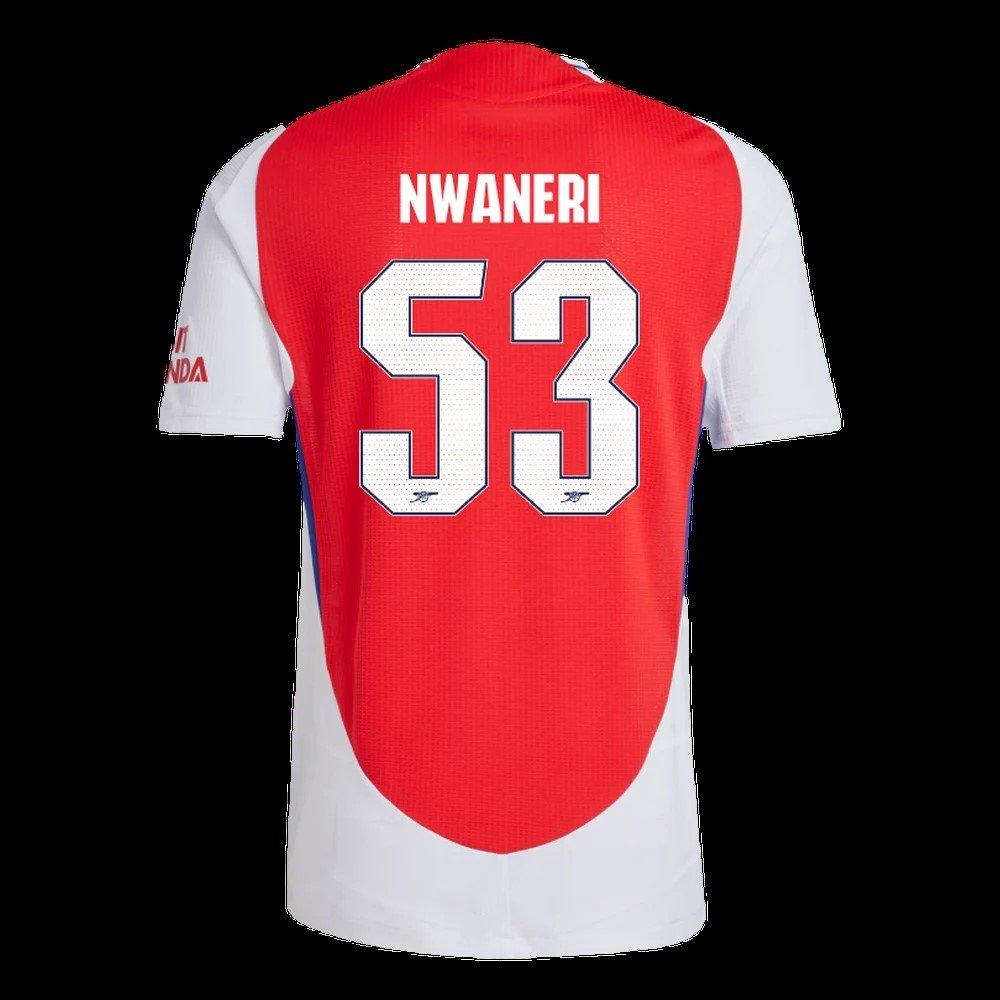 Arsenal Match Worn Shirt V Crystal Palace NWANERI