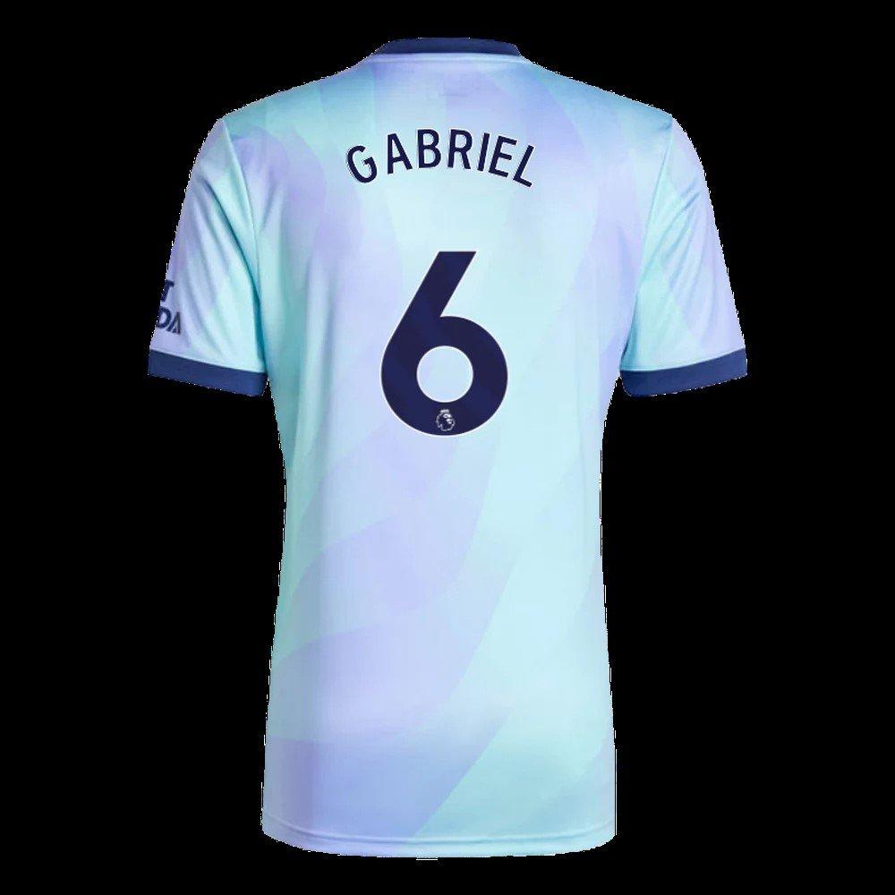 Arsenal Match Worn Shirt V Crystal Palace GABRIEL