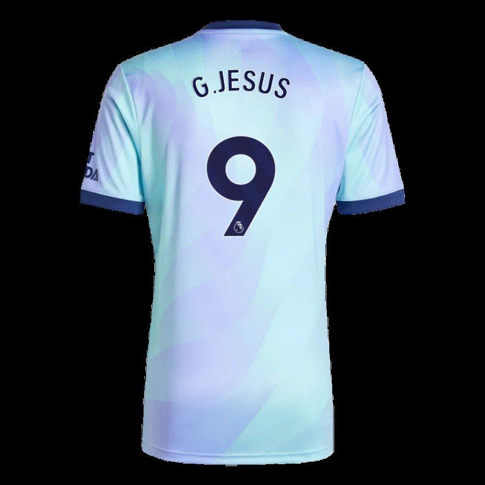 Arsenal Match Worn Shirt V Crystal Palace G.JESUS