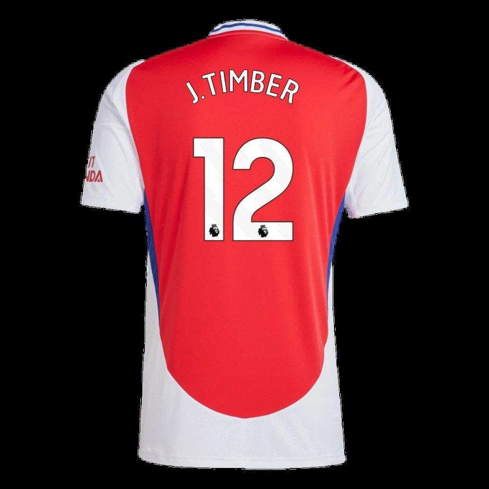 Arsenal Match Worn Shirt V Ipswich J.TIMBER