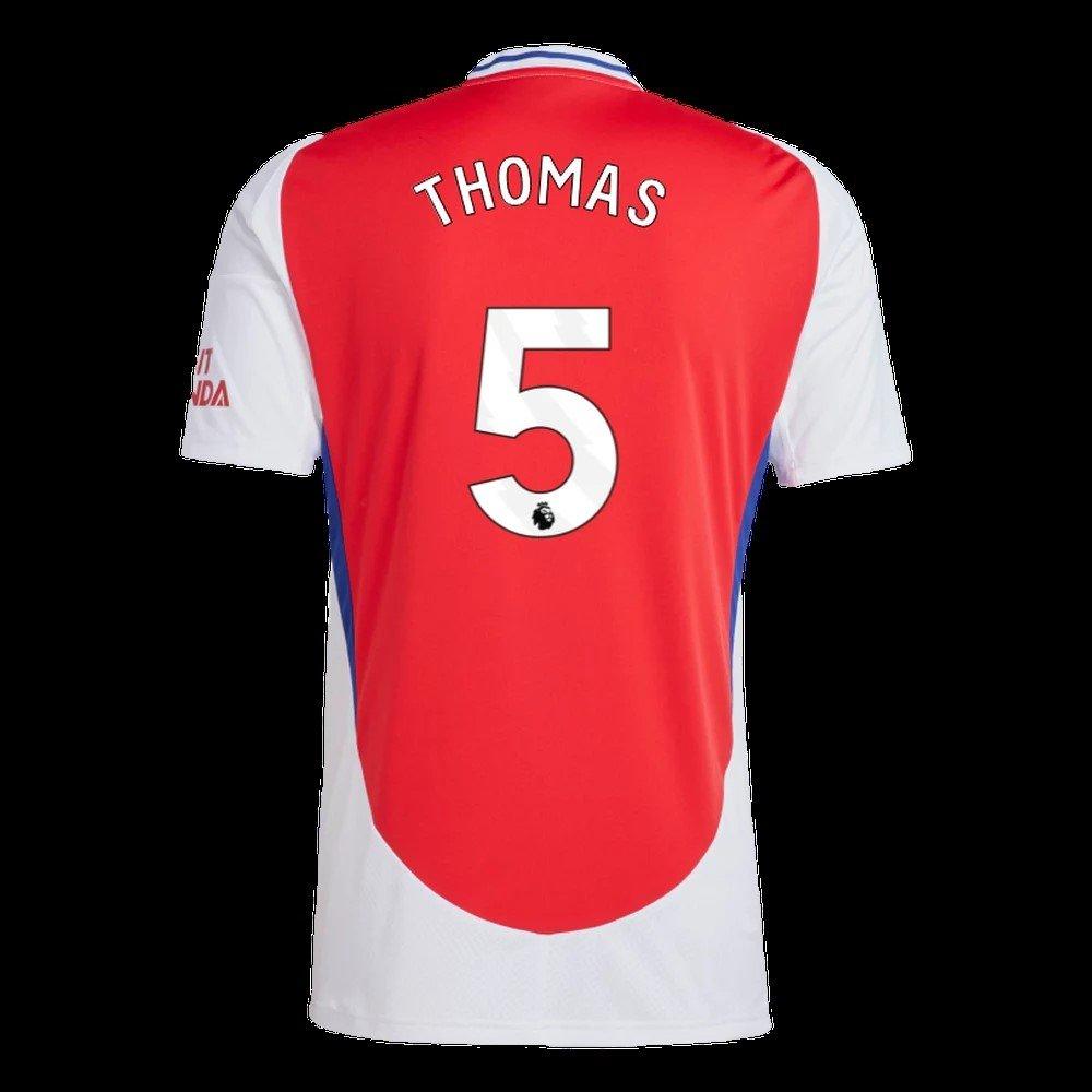 Arsenal Match Worn Shirt V Wolves THOMAS