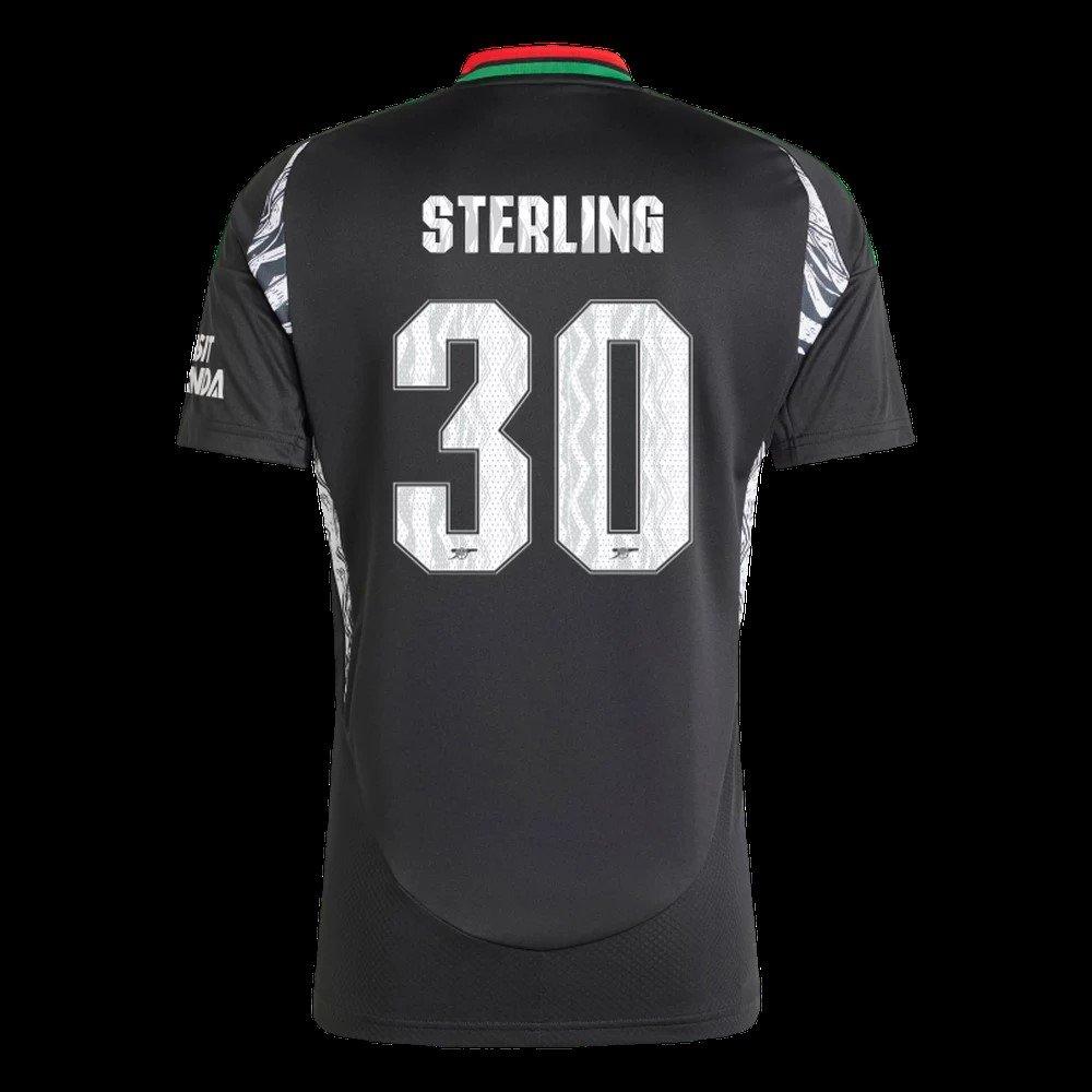 Arsenal Match Worn Shirt V Girona STERLING