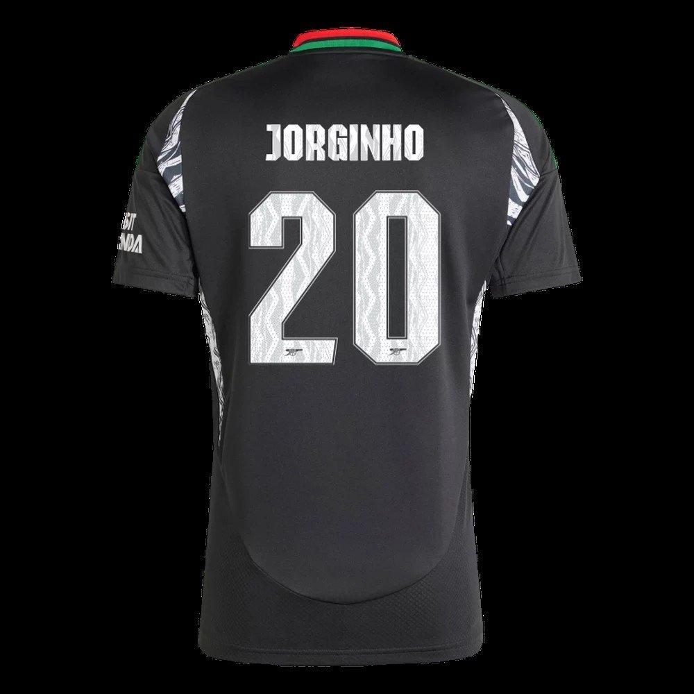 Arsenal Match Worn Shirt V Girona JORGINHO