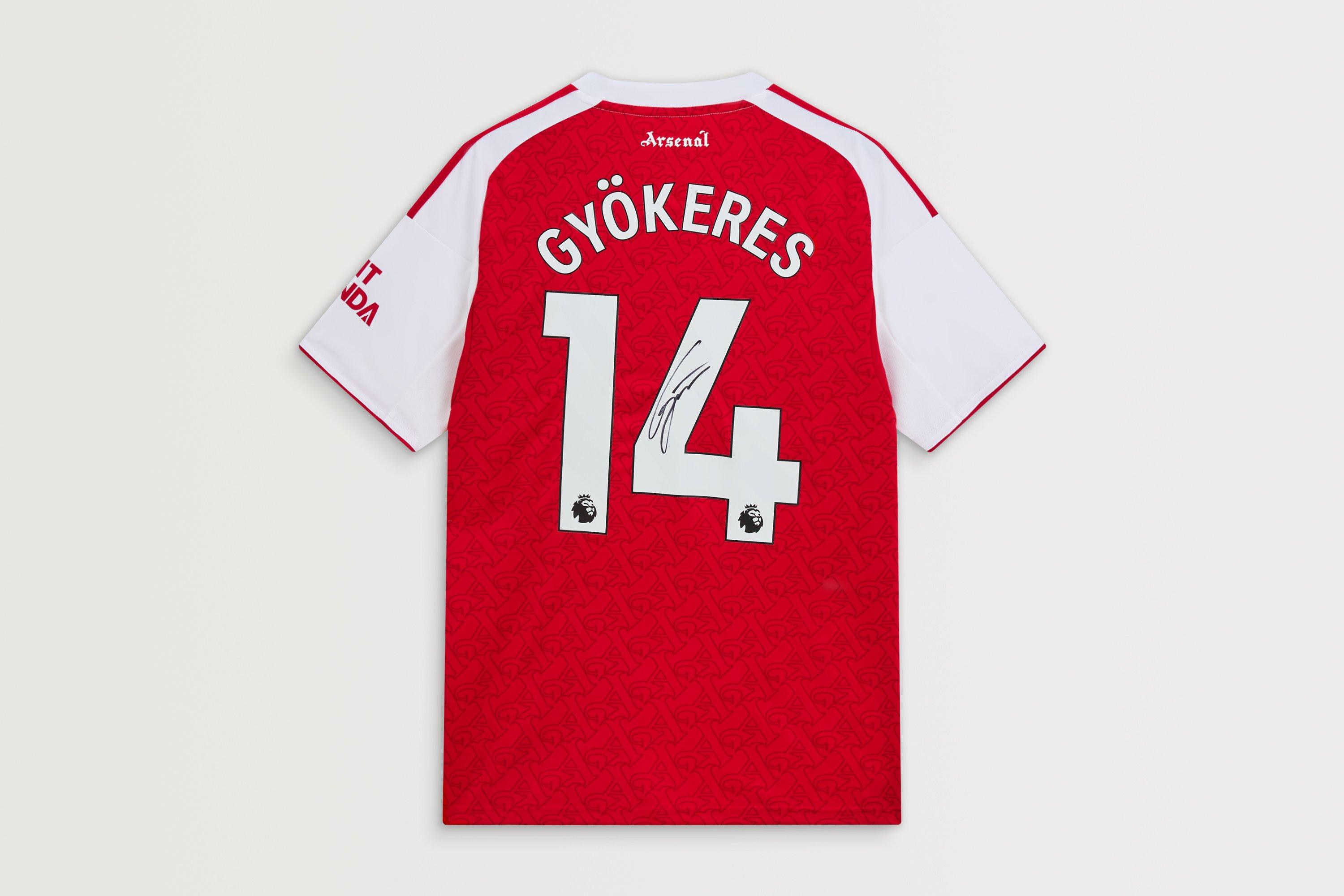25/26 アーセナル GYÖKERES 14番 シャツ Viktor Gyökeres 14, 2025/26 Home Kit. Size Medium (SlimFit) | eBay