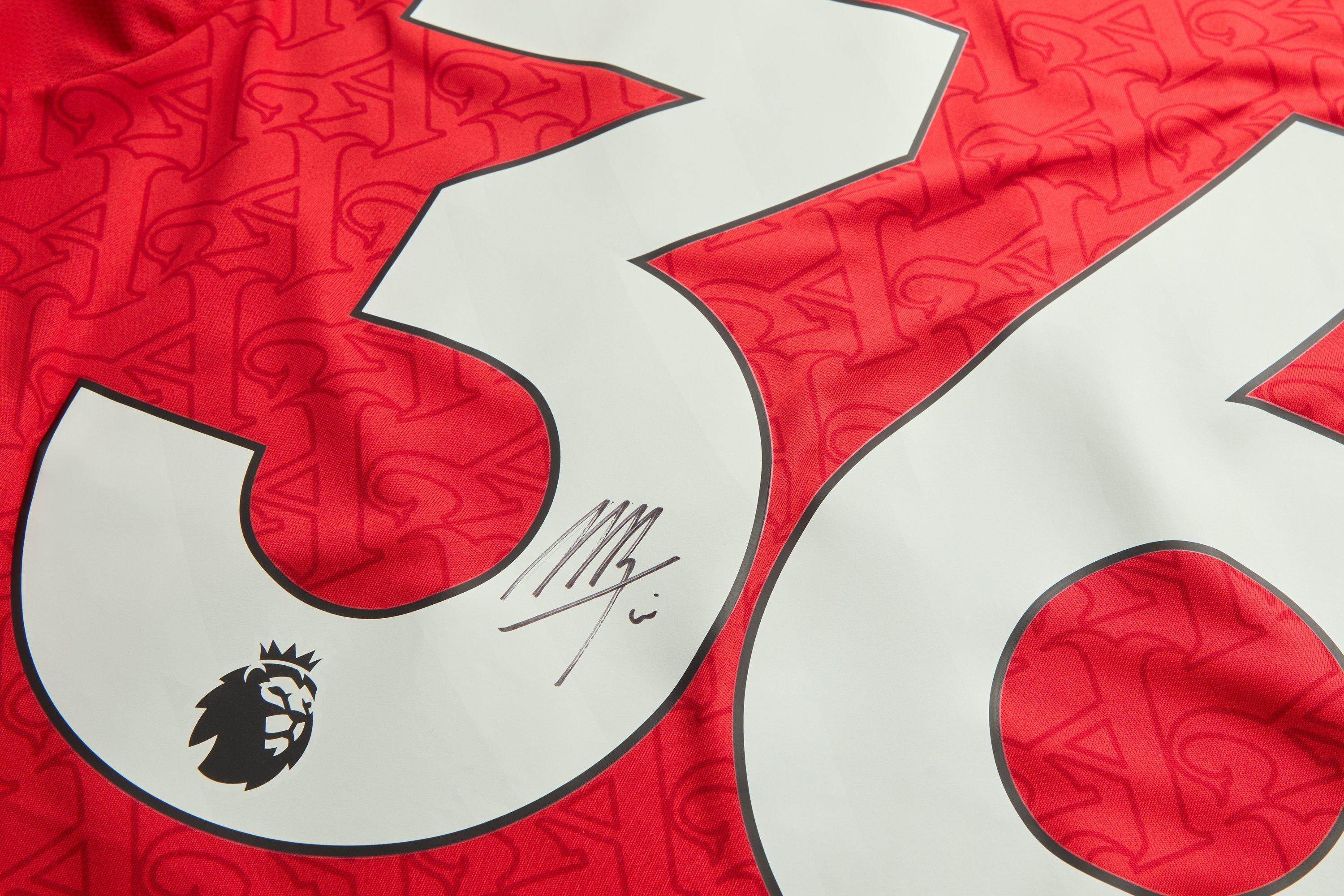 Arsenal 25/26 Home Boxed Signed Shirt ZUBIMENDI | Official Online