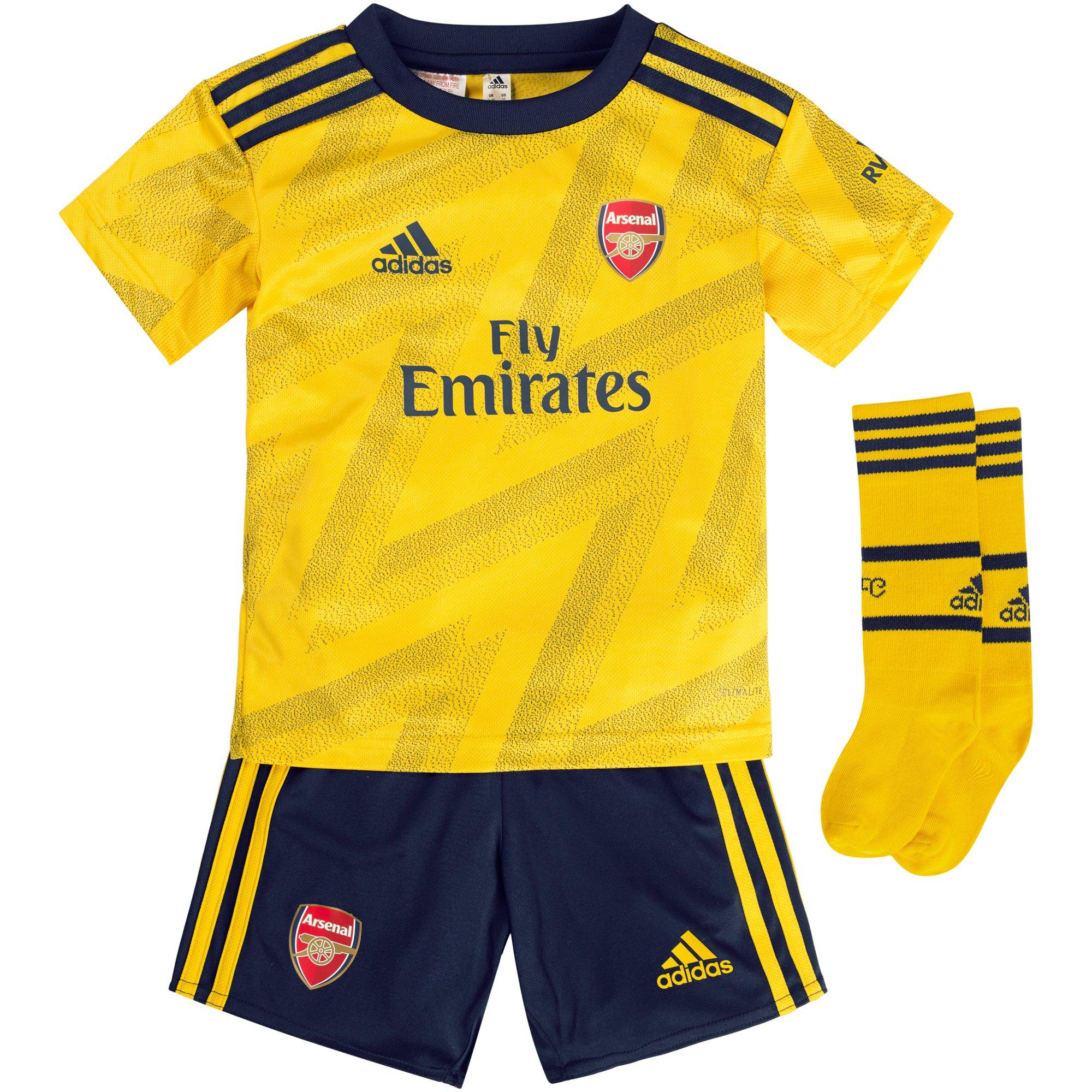 Arsenal 19/20 Away Mini Kit | Official Online Store