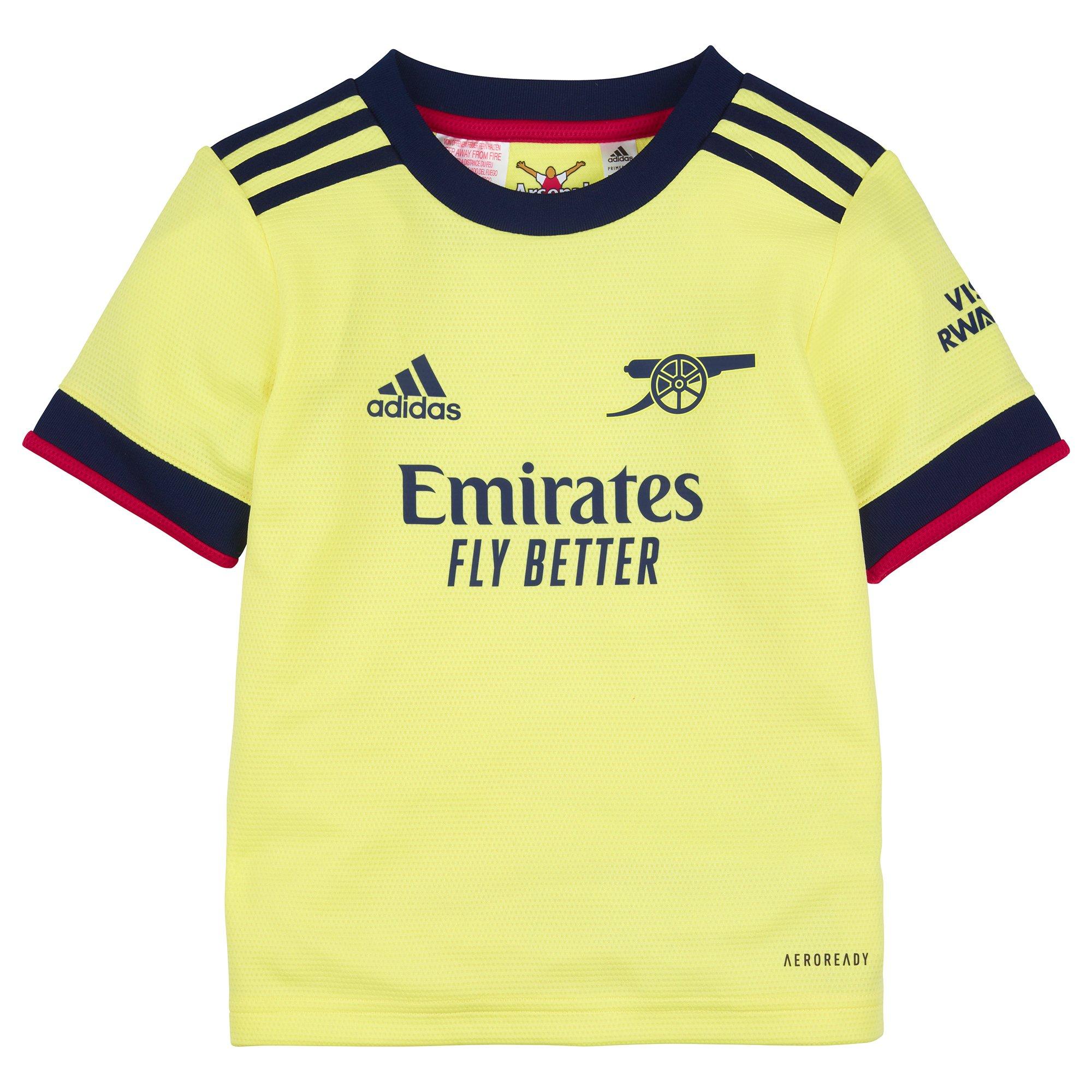 arsenal black and yellow kit