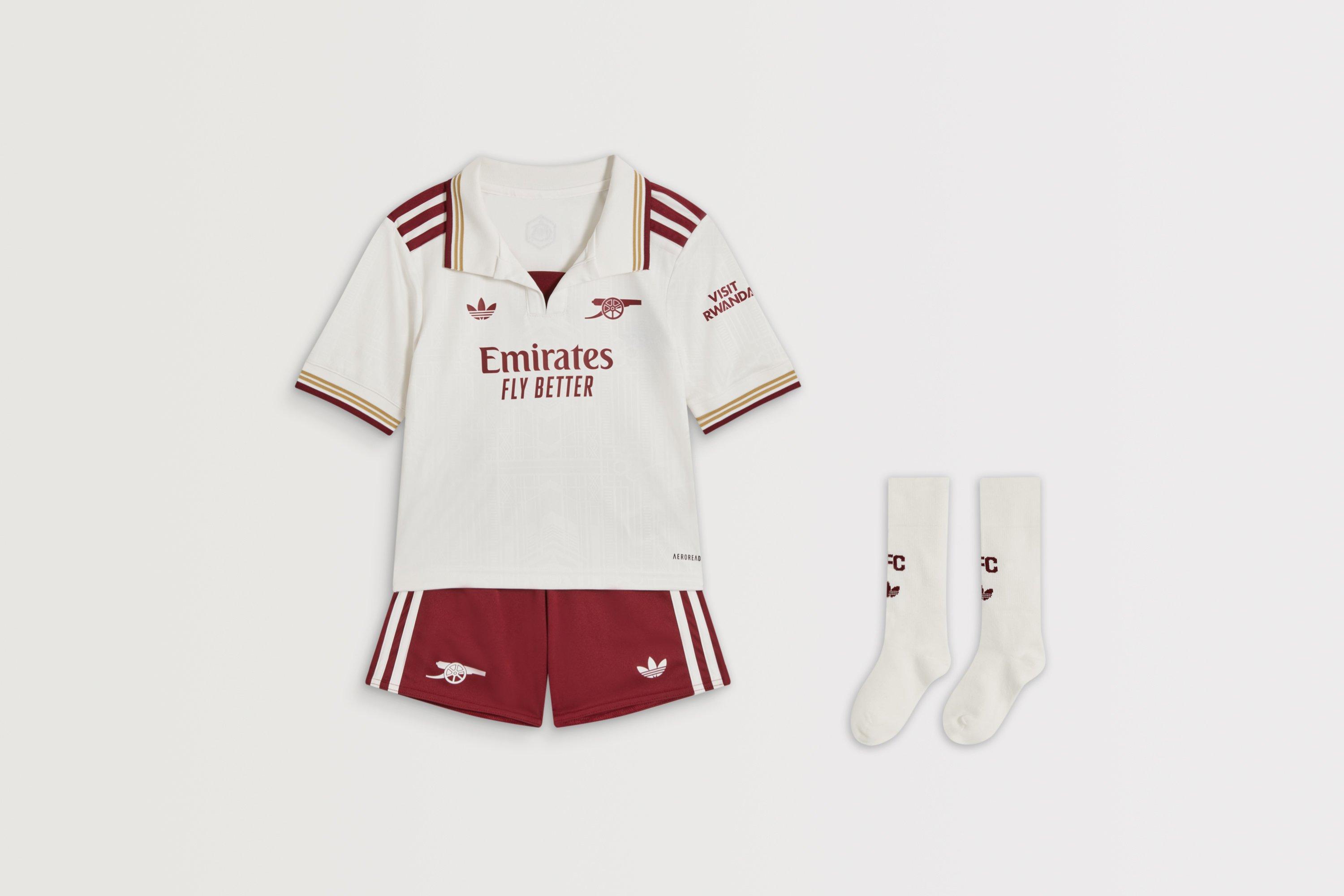 Arsenal adidas 25/26 Third Mini Kit