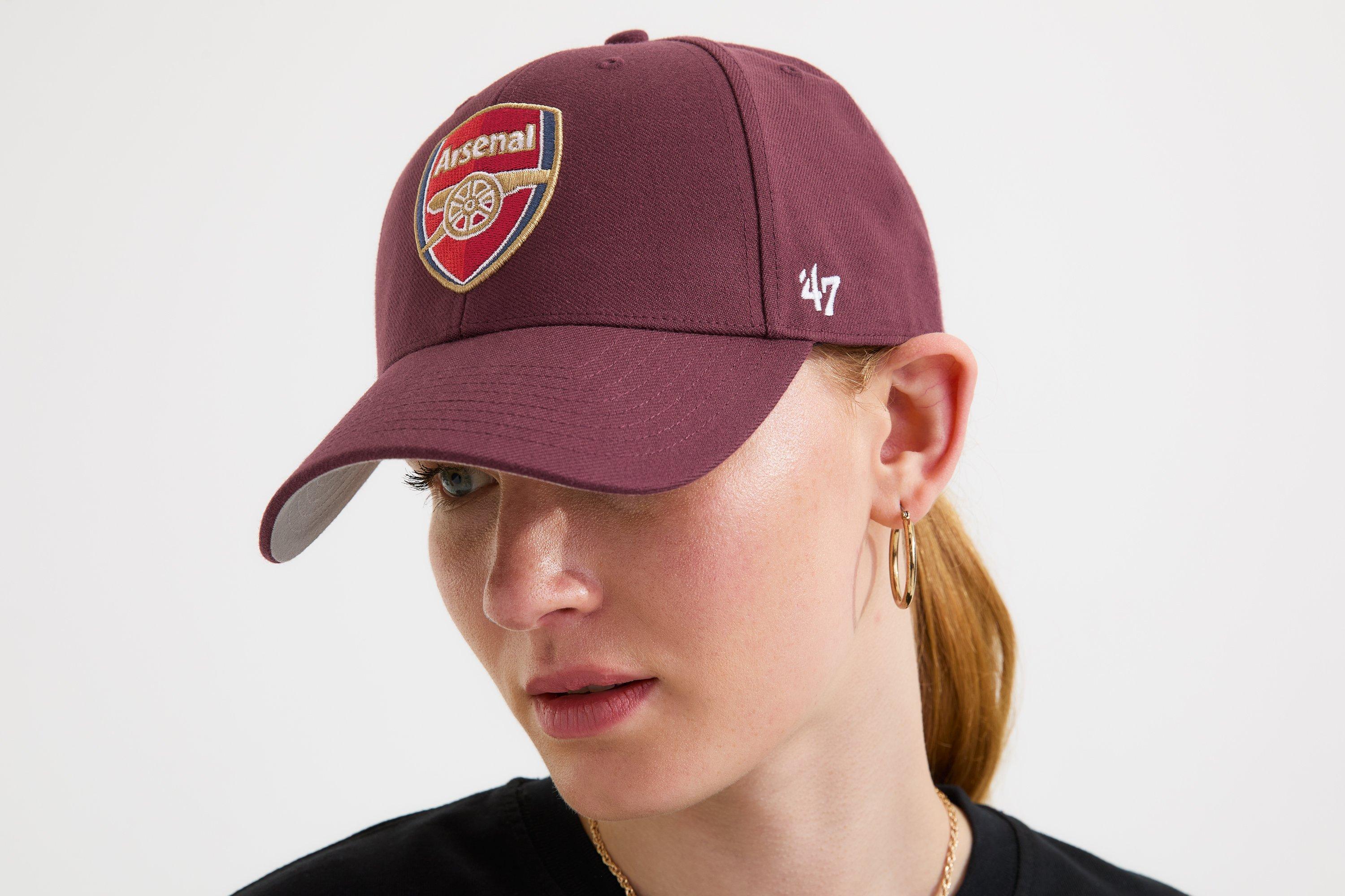 Arsenal 47 Burgundy Crest Cap