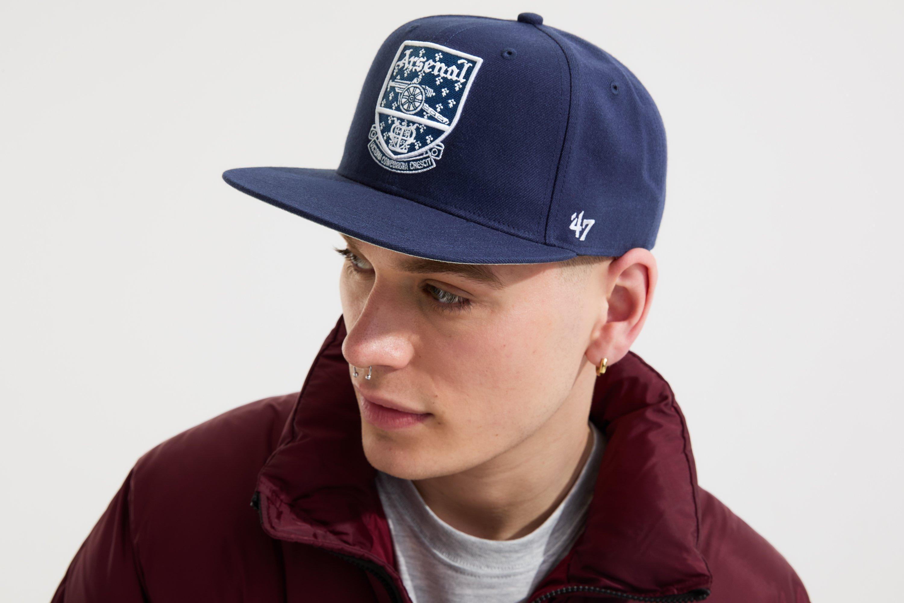 Arsenal 47 Navy Snapback Concordia Crest Cap | Official Online Store
