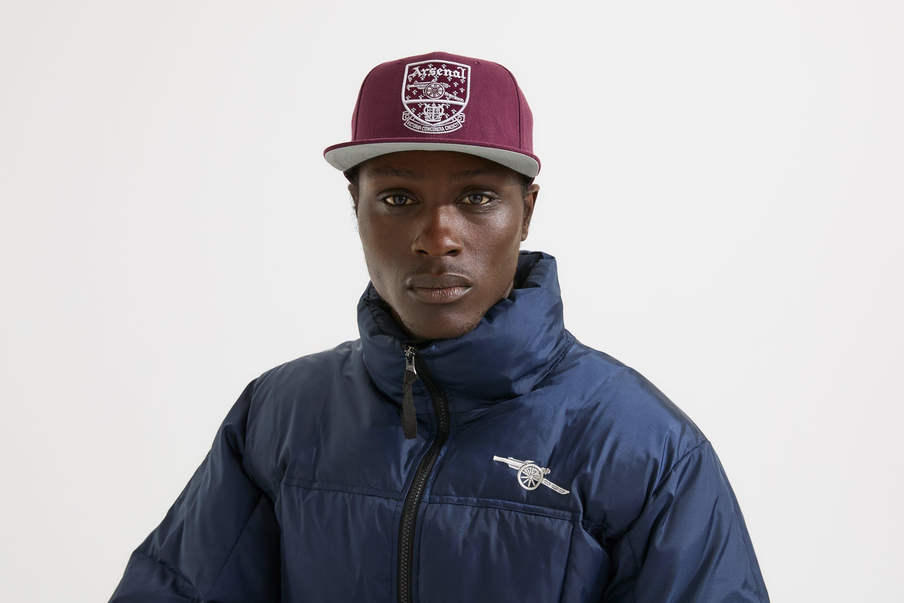 Arsenal 47 Burgundy Snapback Concordia Crest Cap