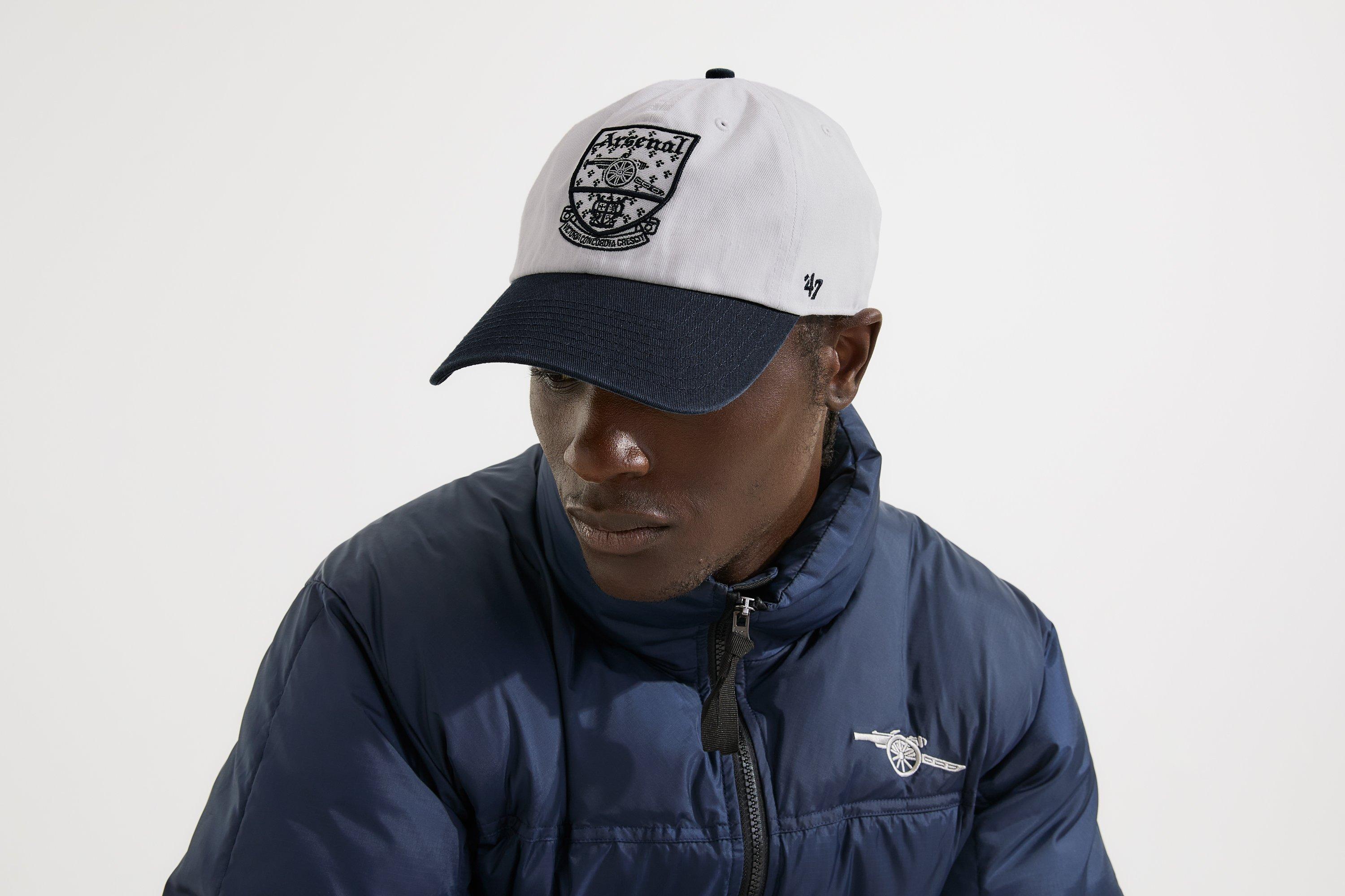 Arsenal 47 Two-Tone Navy and White Concordia Crest Cap