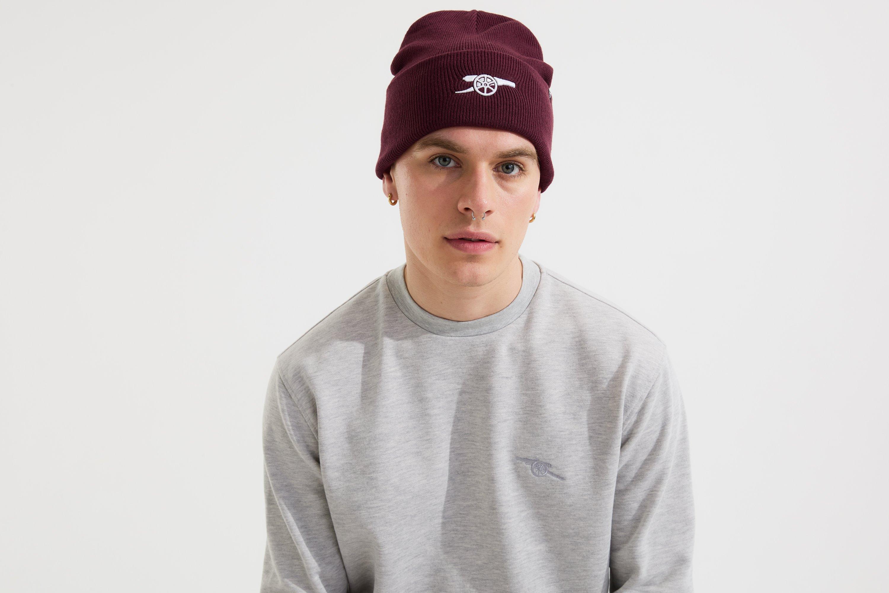 Arsenal 47 Burgundy Cannon Beanie