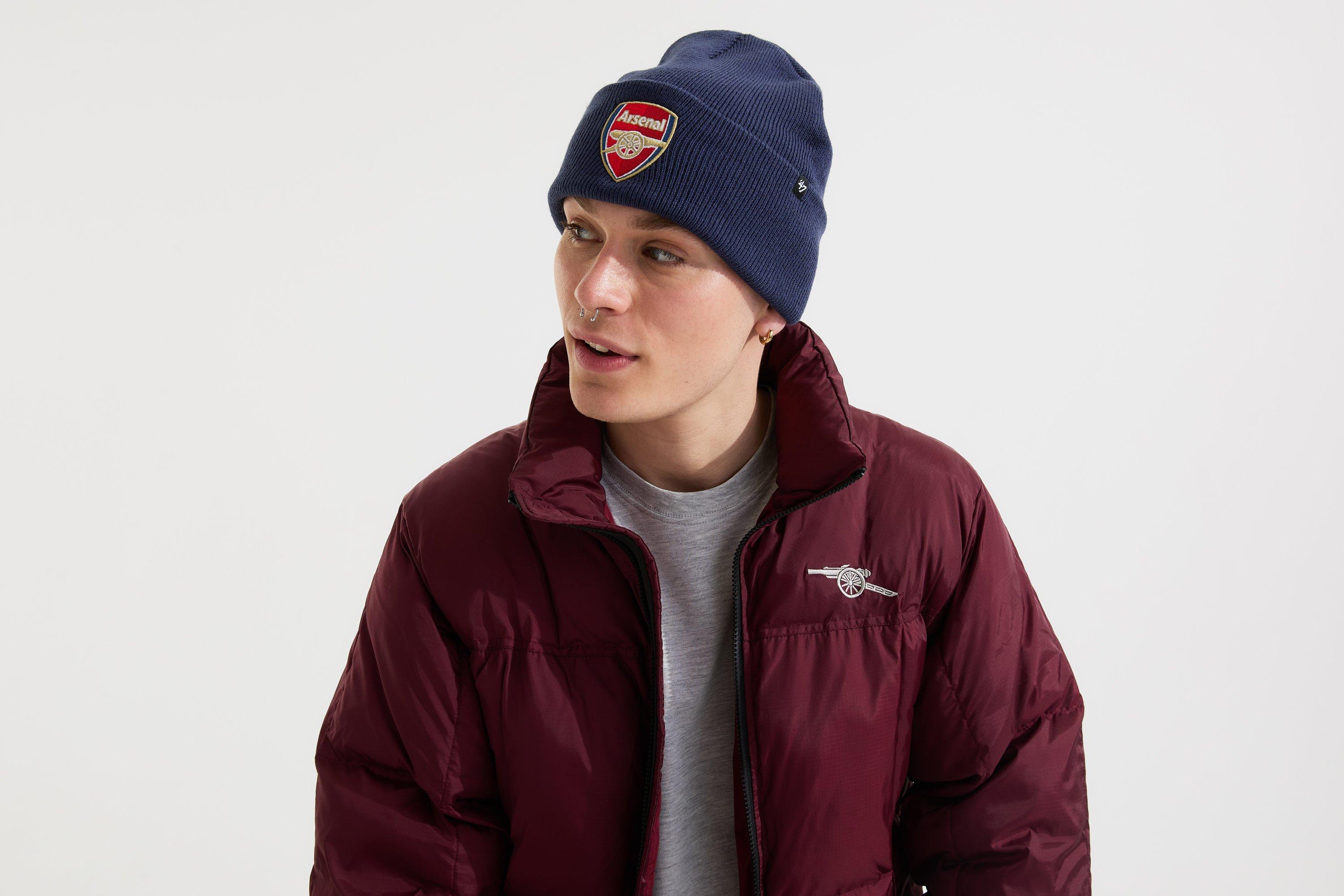 Arsenal 47 Navy Crest Beanie