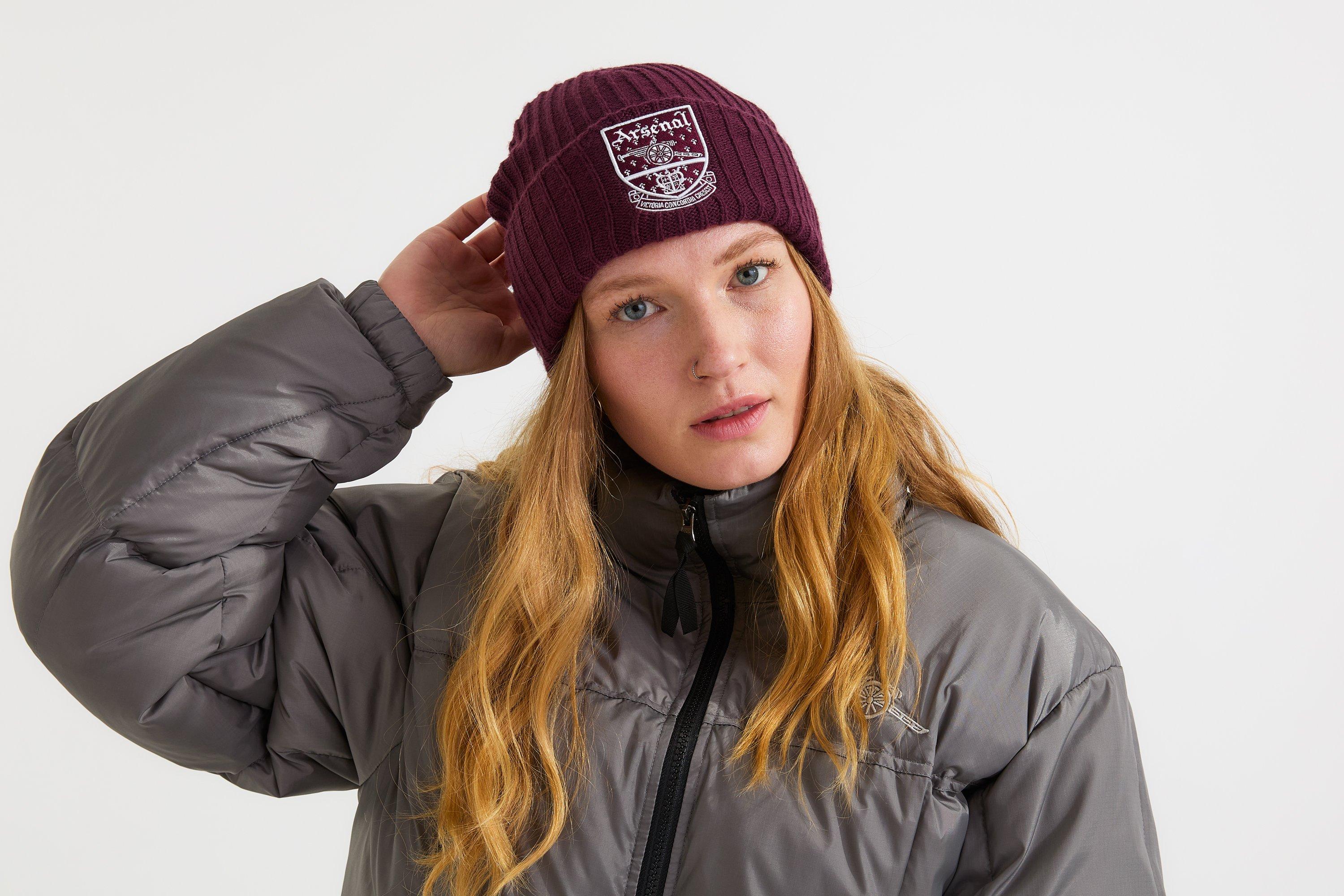 Arsenal 47 Burgundy Concordia Crest Beanie