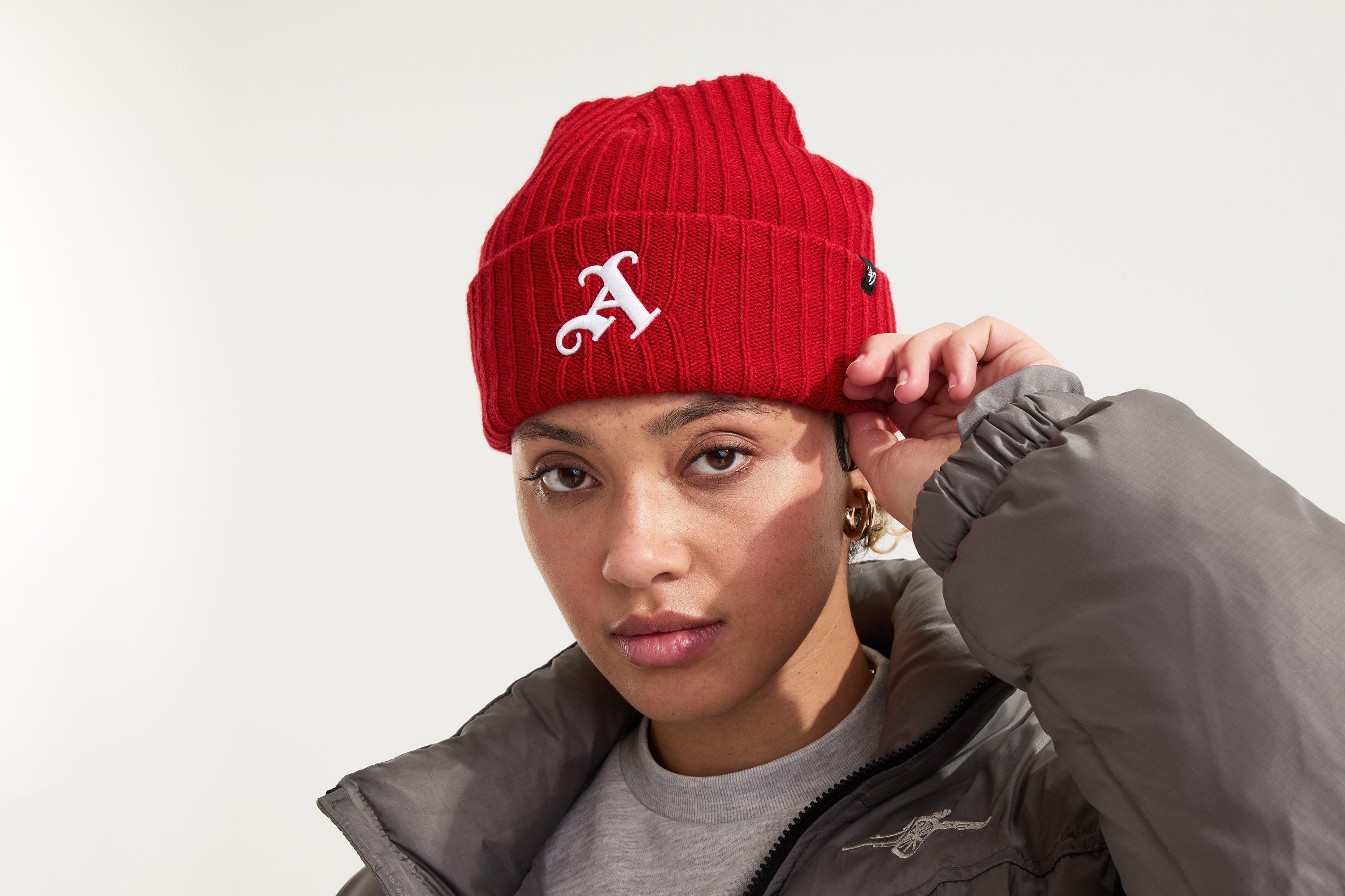 Arsenal 47 Red Gothic A Beanie