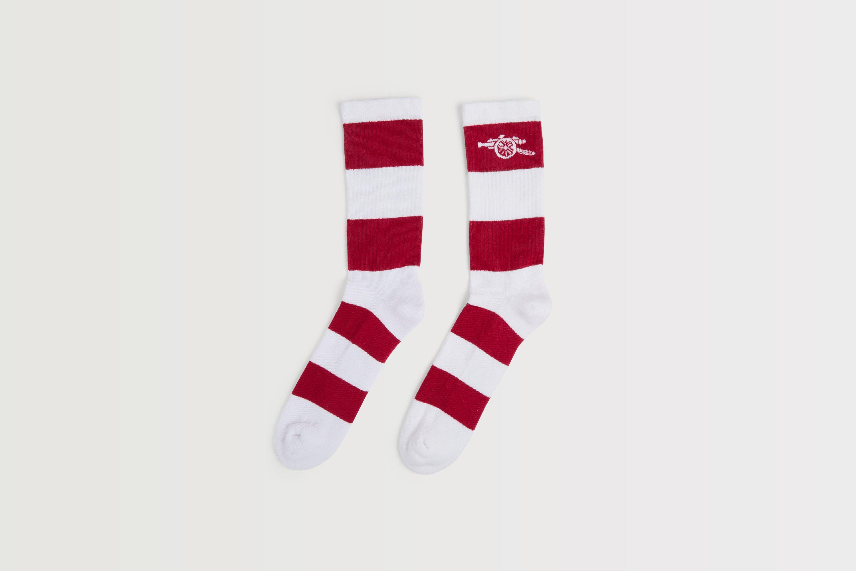 Arsenal Essentials Striped Cannon Socks