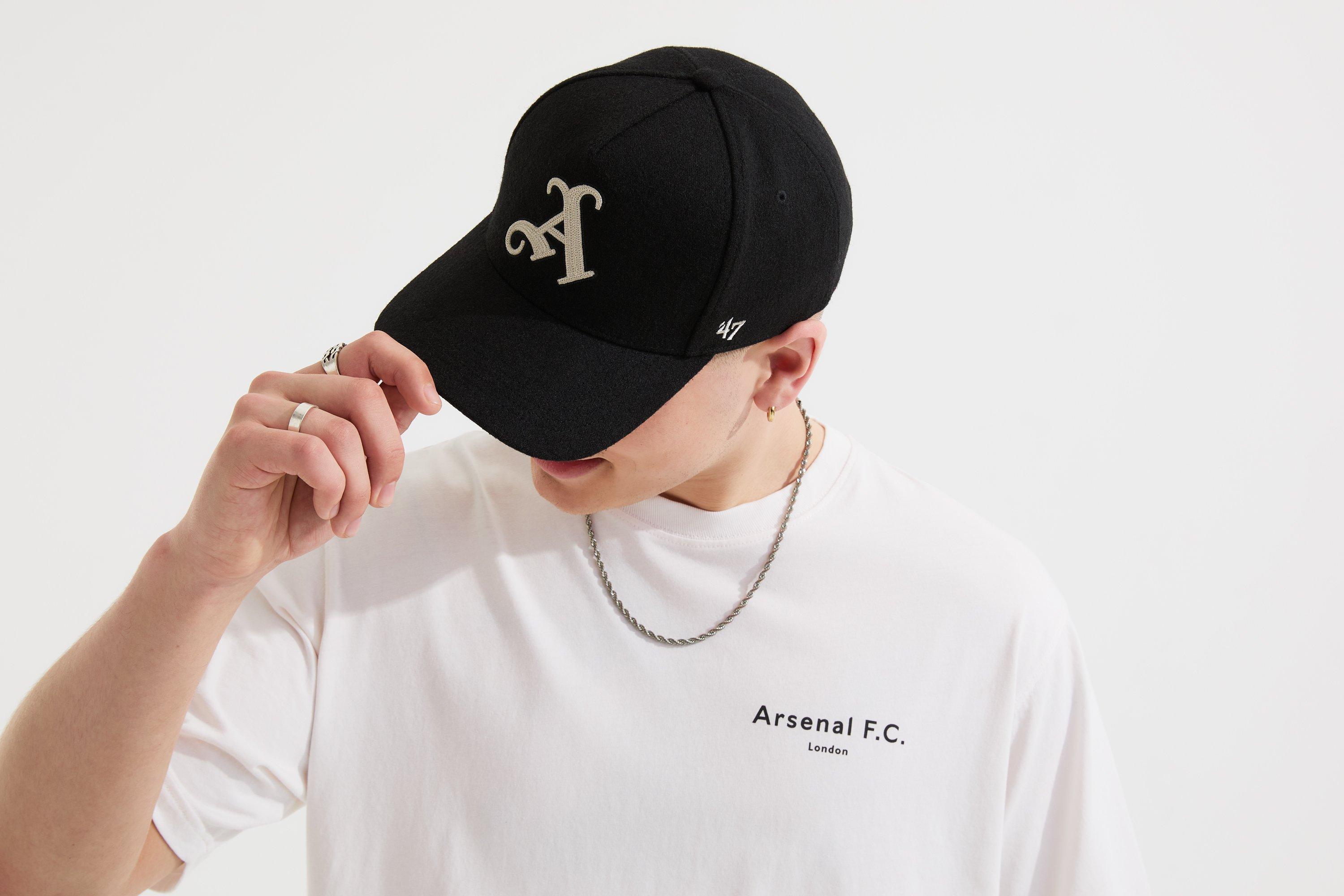 Arsenal 47 Black Premium Gothic A Cap