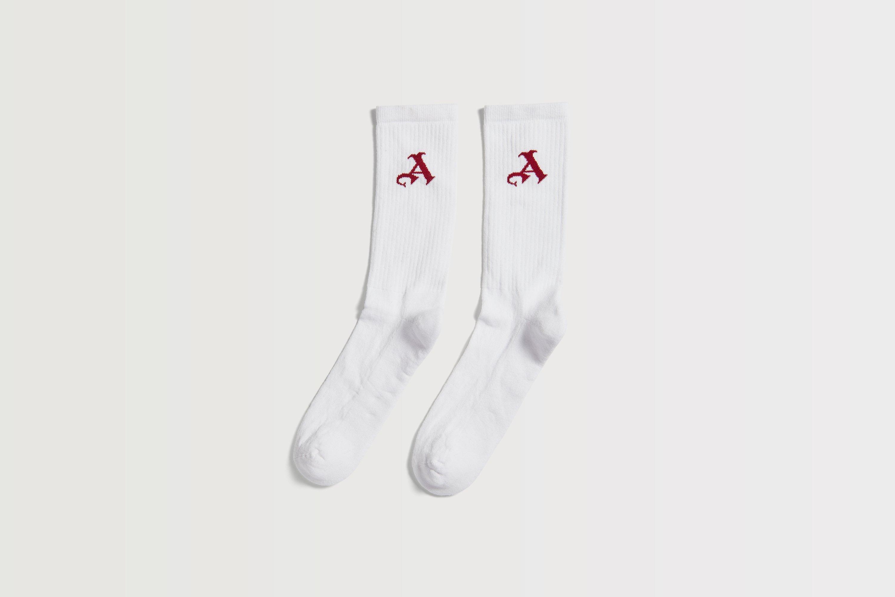 Arsenal White Concordia Socks