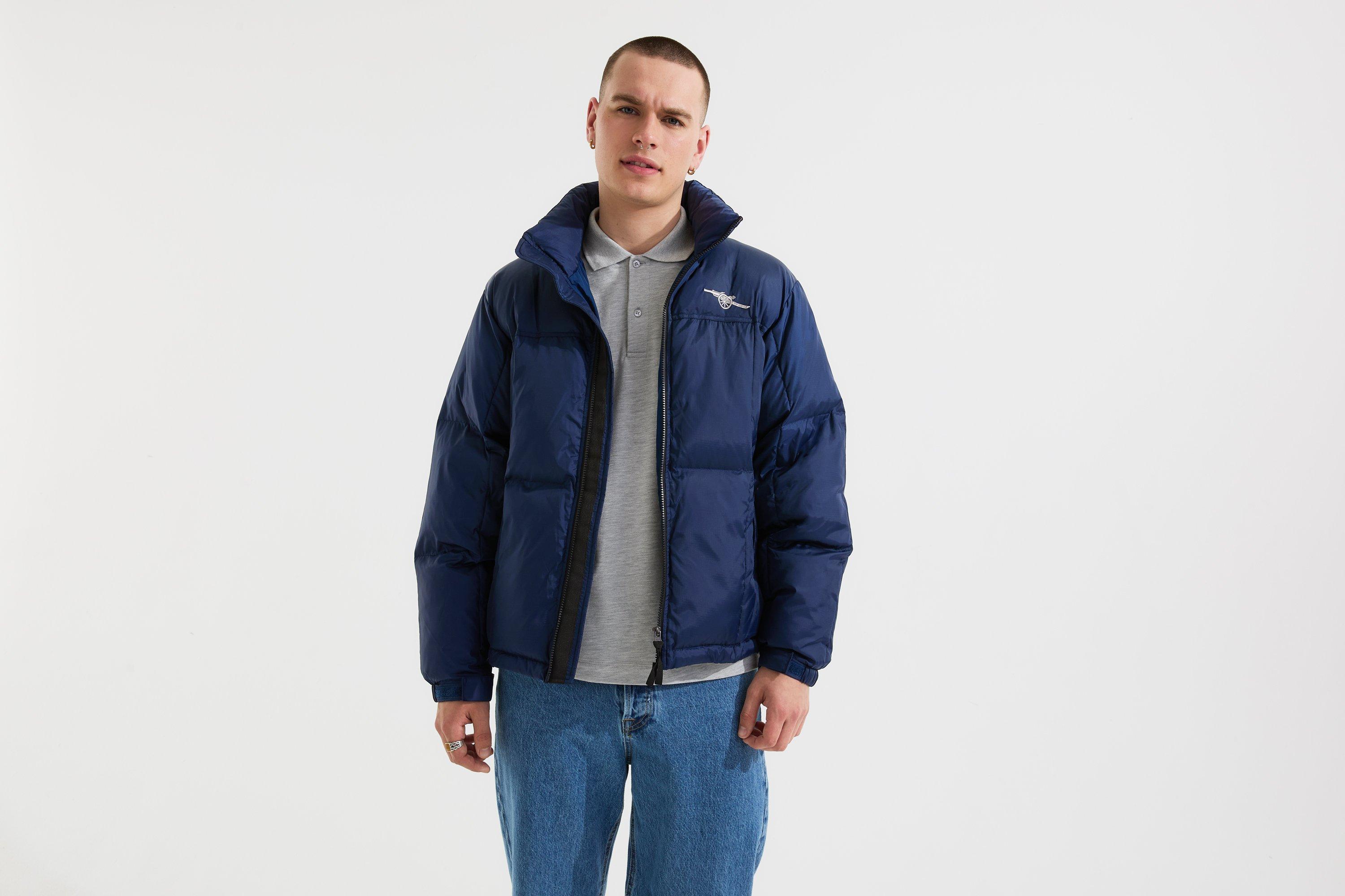Arsenal Navy Cannon Puffer Jacket