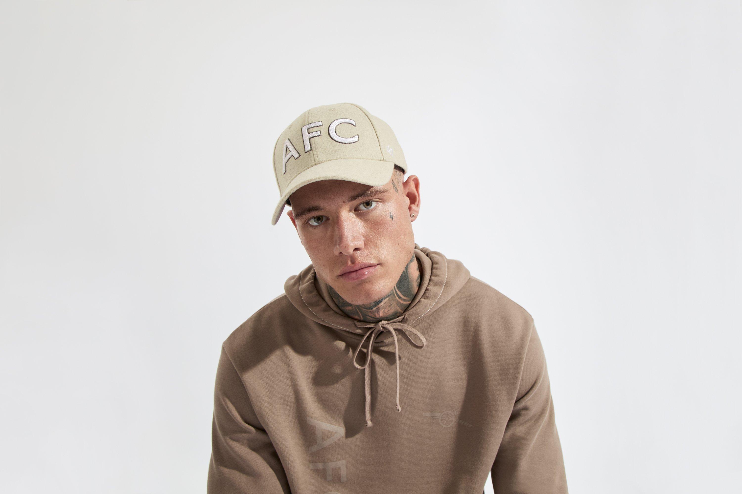 Arsenal Holloway Social Club Wool Blend Cream Cap