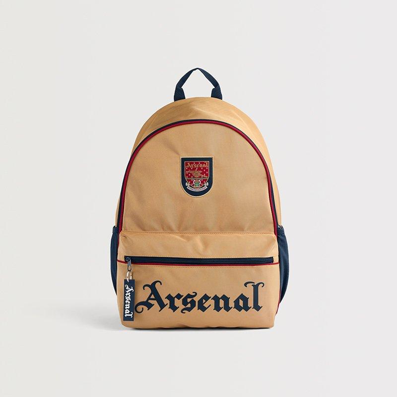 Arsenal Retro Crest Gold Backpack