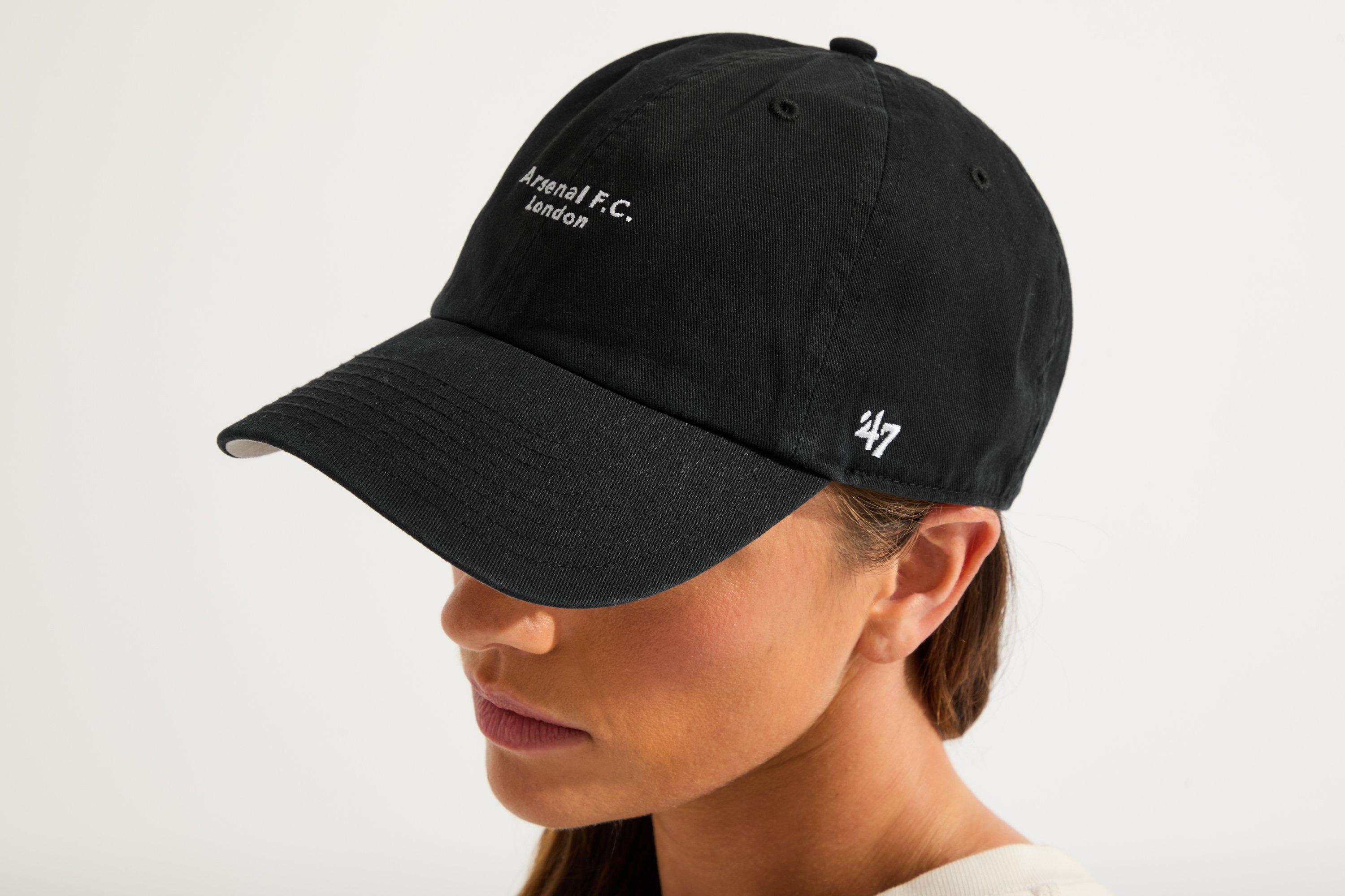arsenal 公式　47 キャップ　ブラック Arsenal 47 Black Script Cap | Official Online Store
