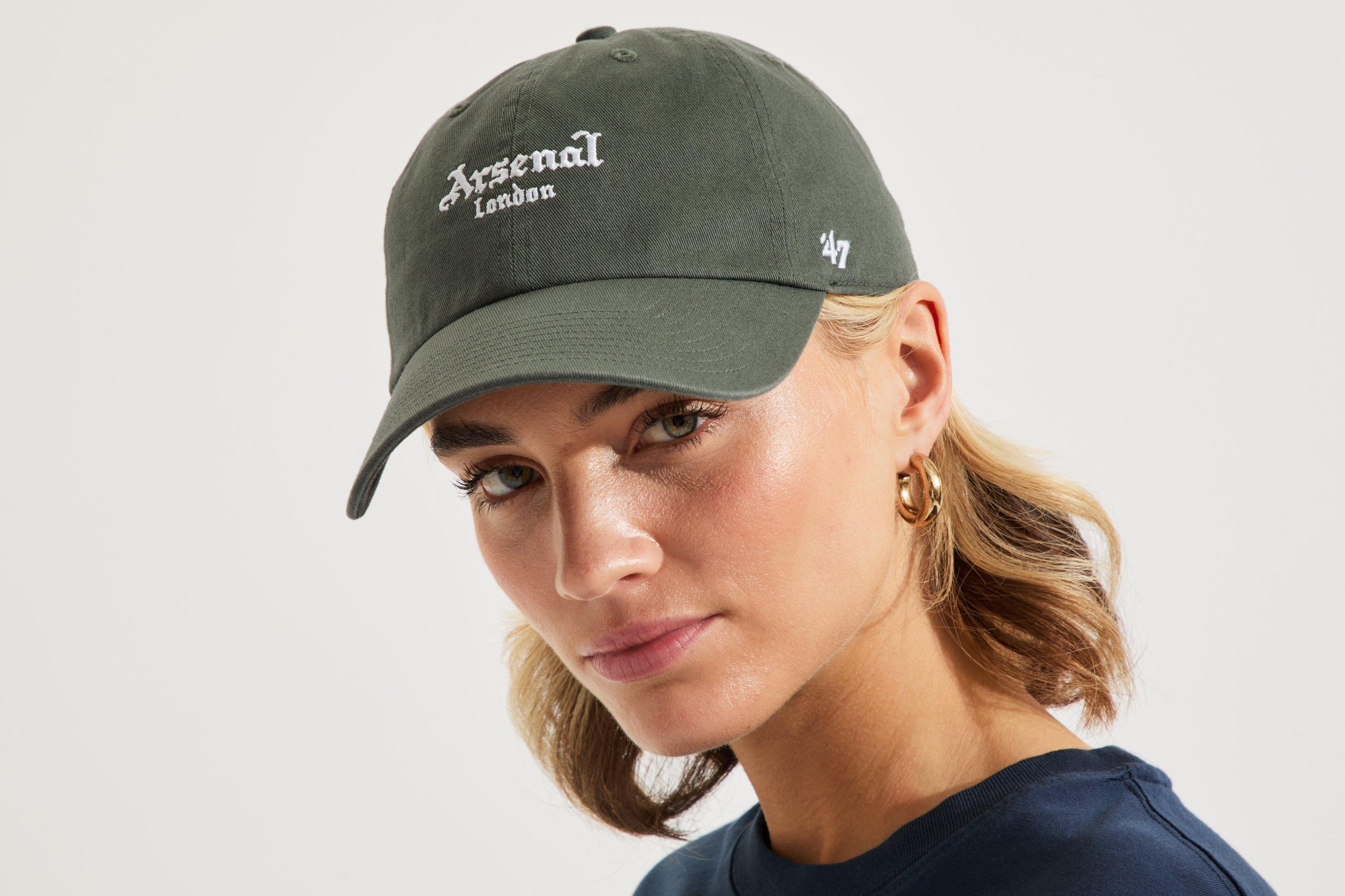 Arsenal 47 Green Gothic Script Cap