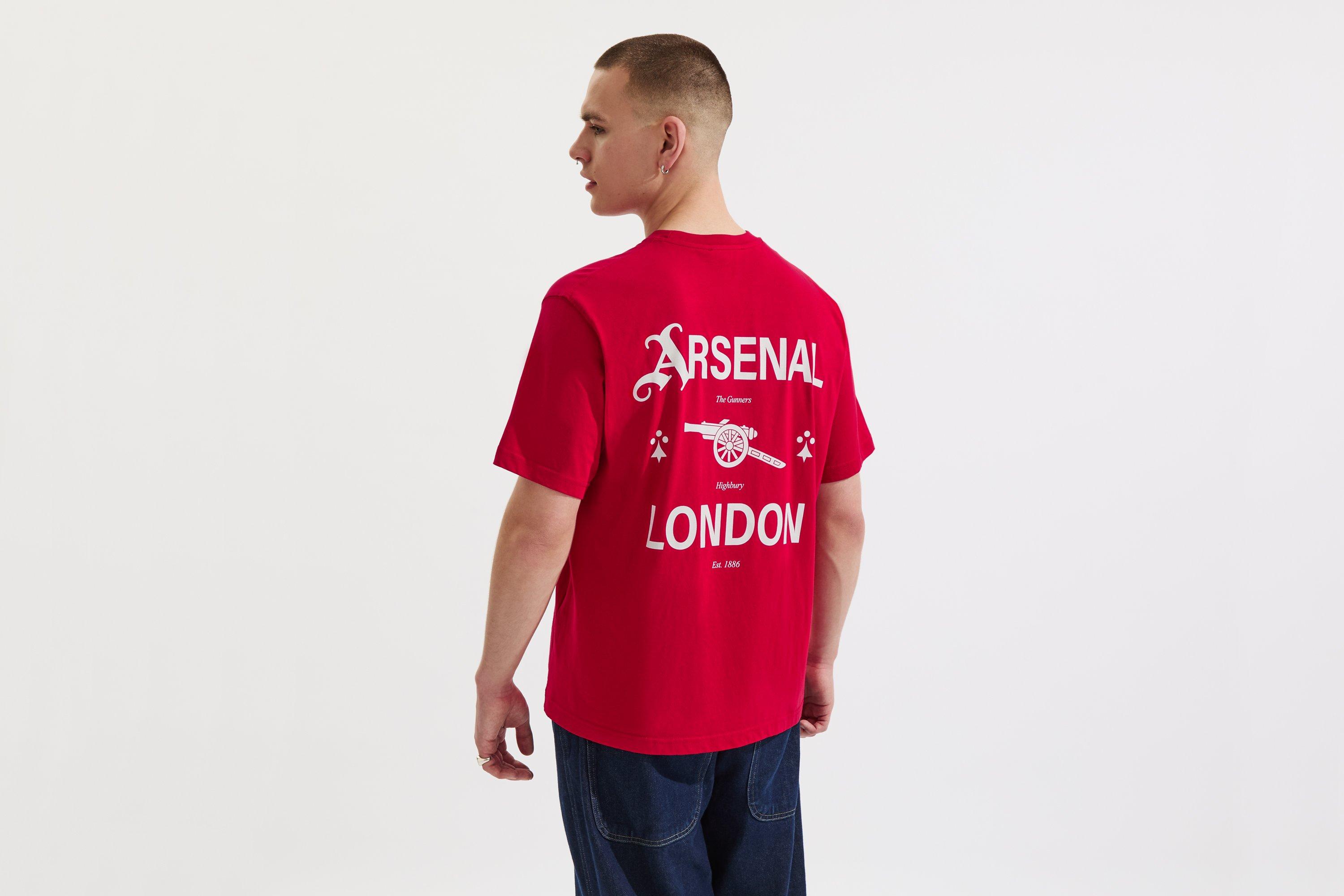 Arsenal 1886 Red Graphic T-Shirt