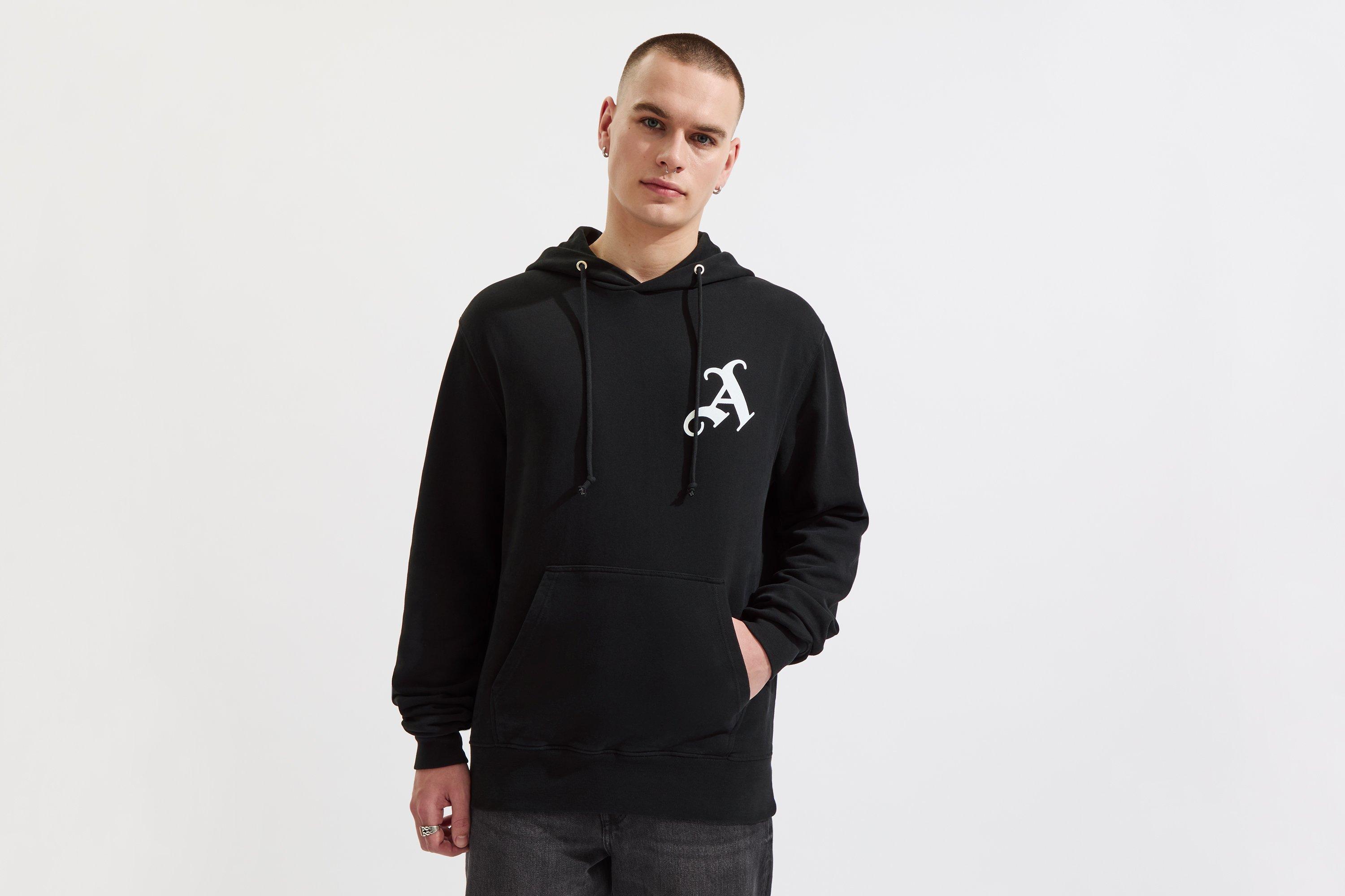 Arsenal 1886 Black Graphic Hoodie