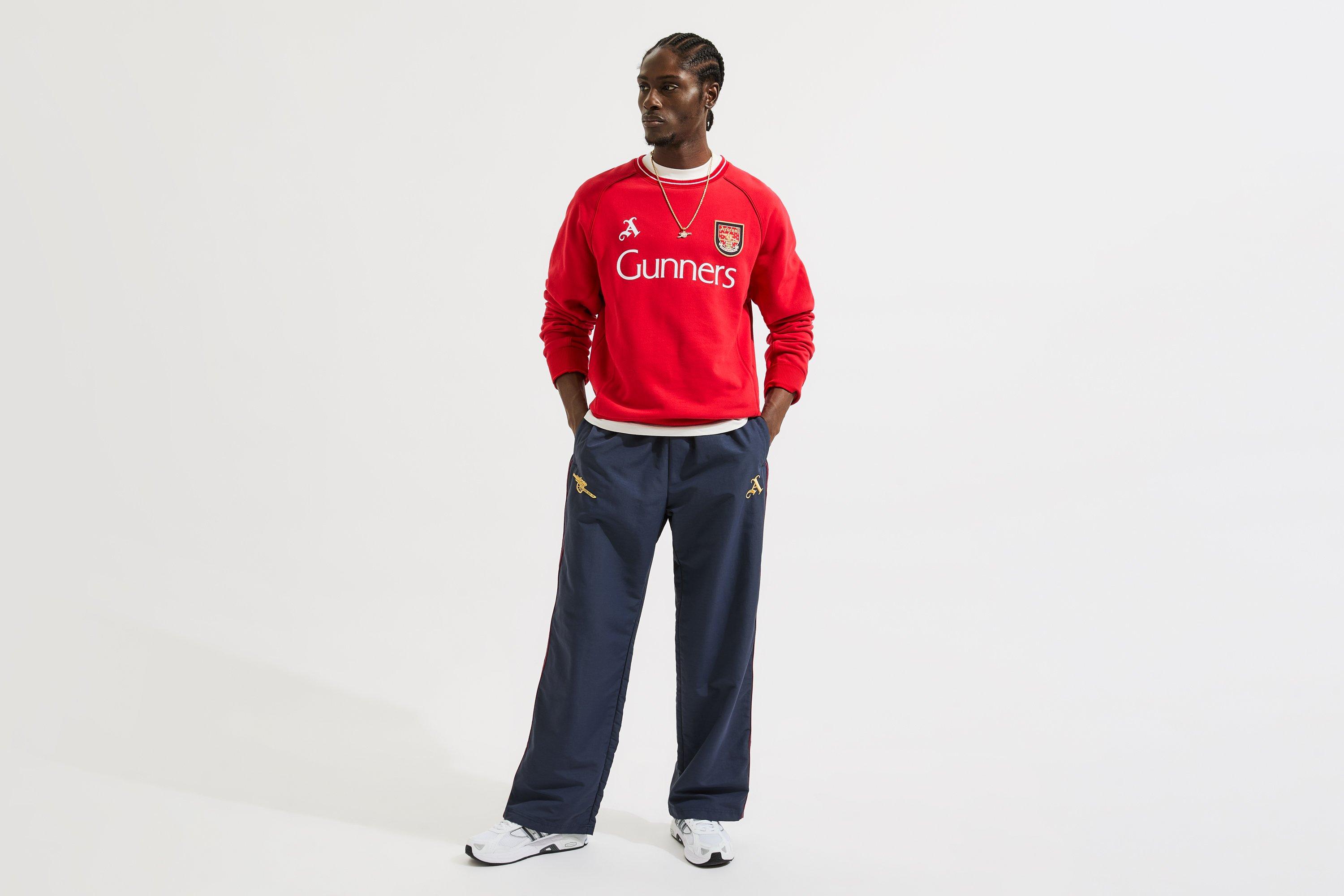 Arsenal Gunners Red Raglan Sweatshirt