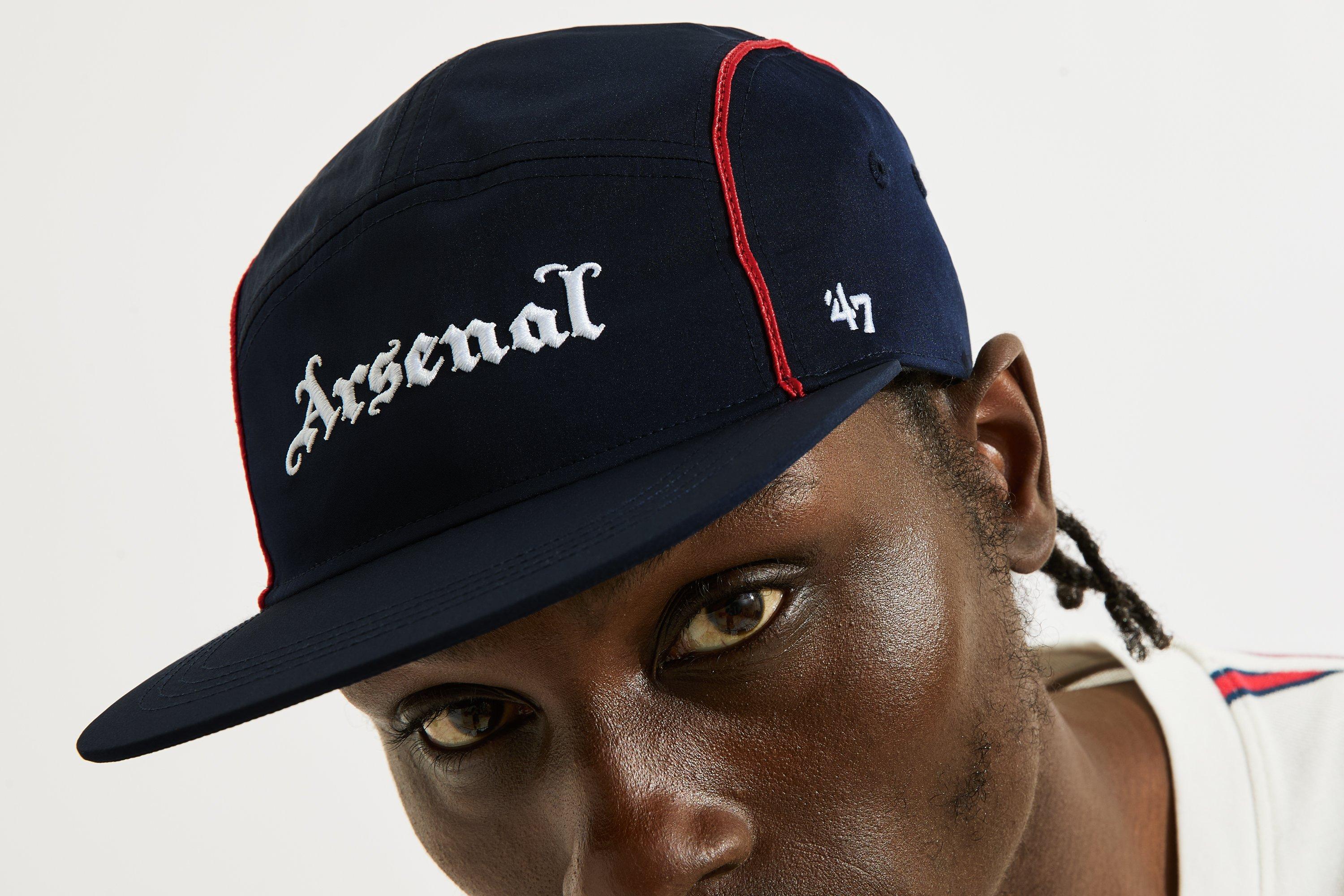 Arsenal 47 Navy Gothic Panel Cap | Official Online Store