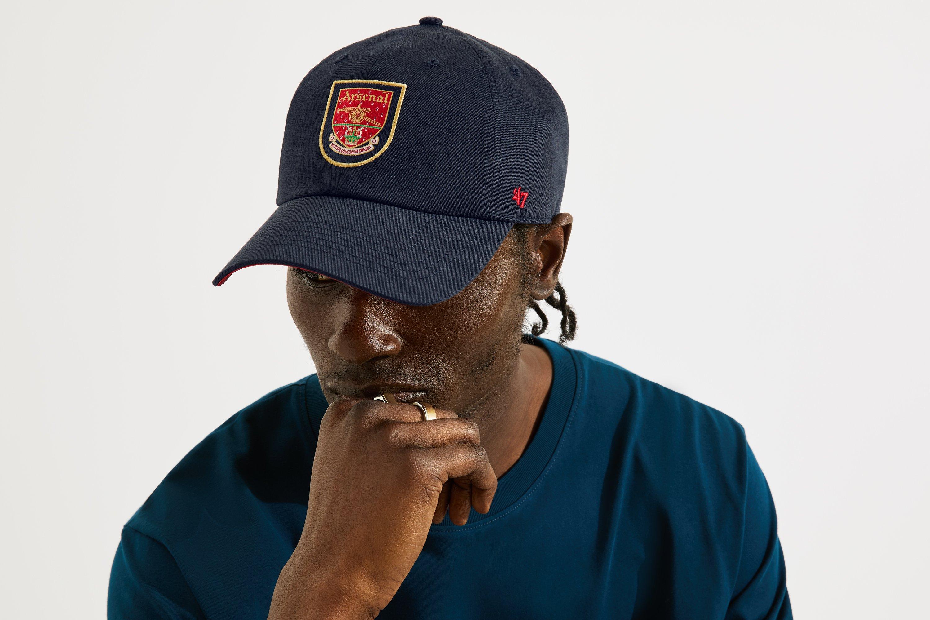 Arsenal 47 Navy Retro Crest Cap | Official Online Store