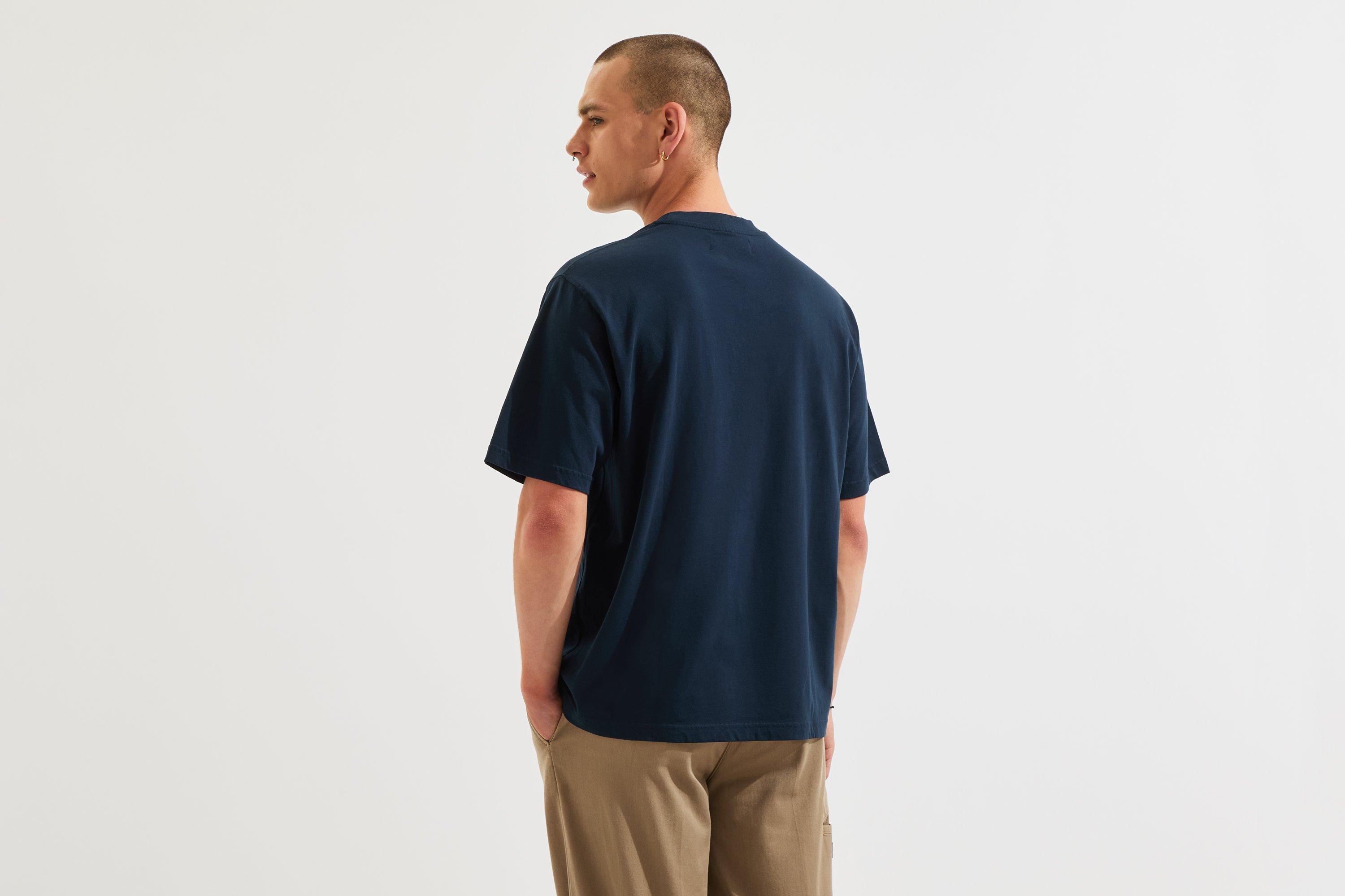 Arsenal Unisex Stamp Print T-Shirt in Navy | Official Online Store