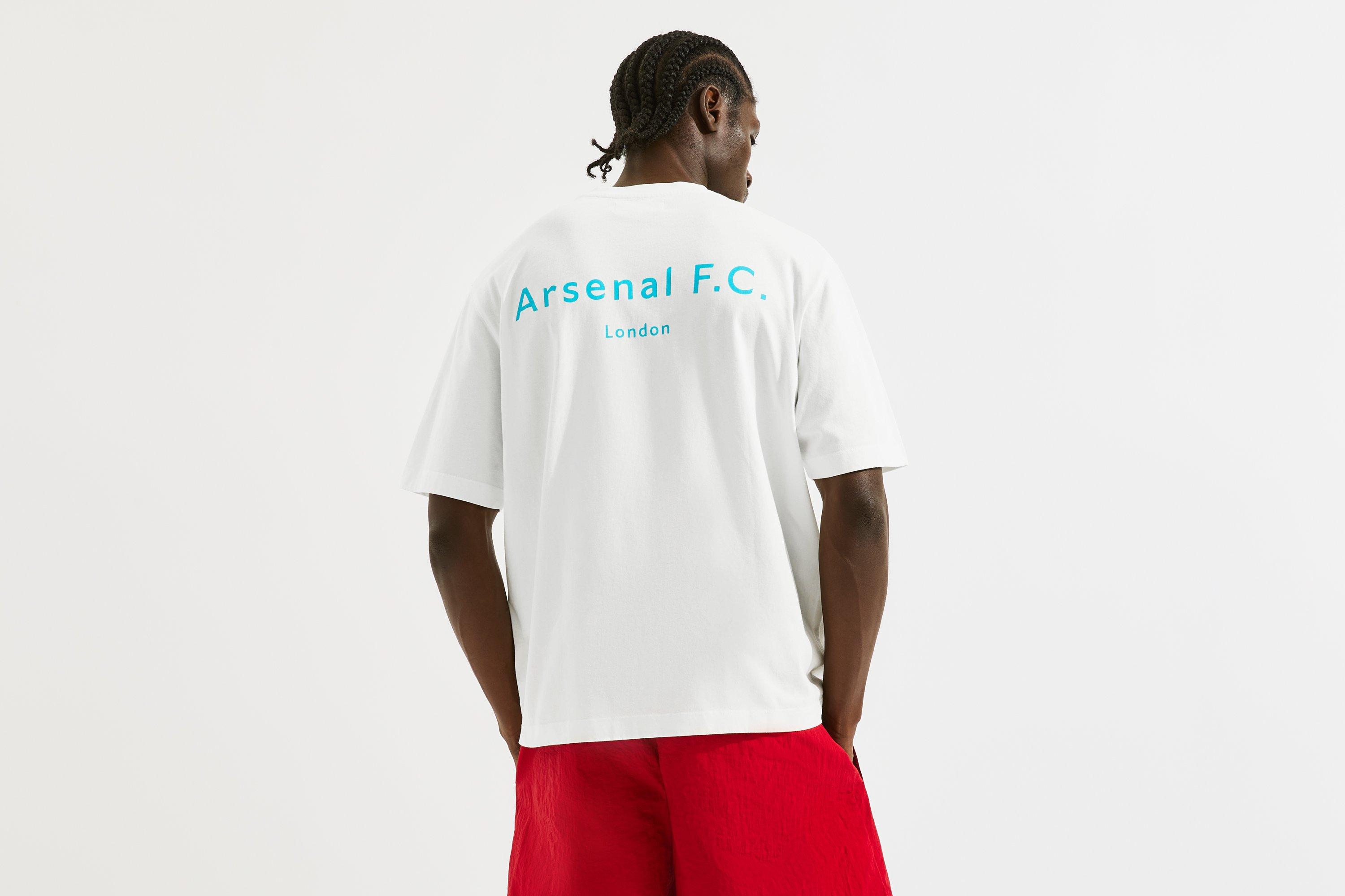 Arsenal Unisex Chapman T-Shirt in White