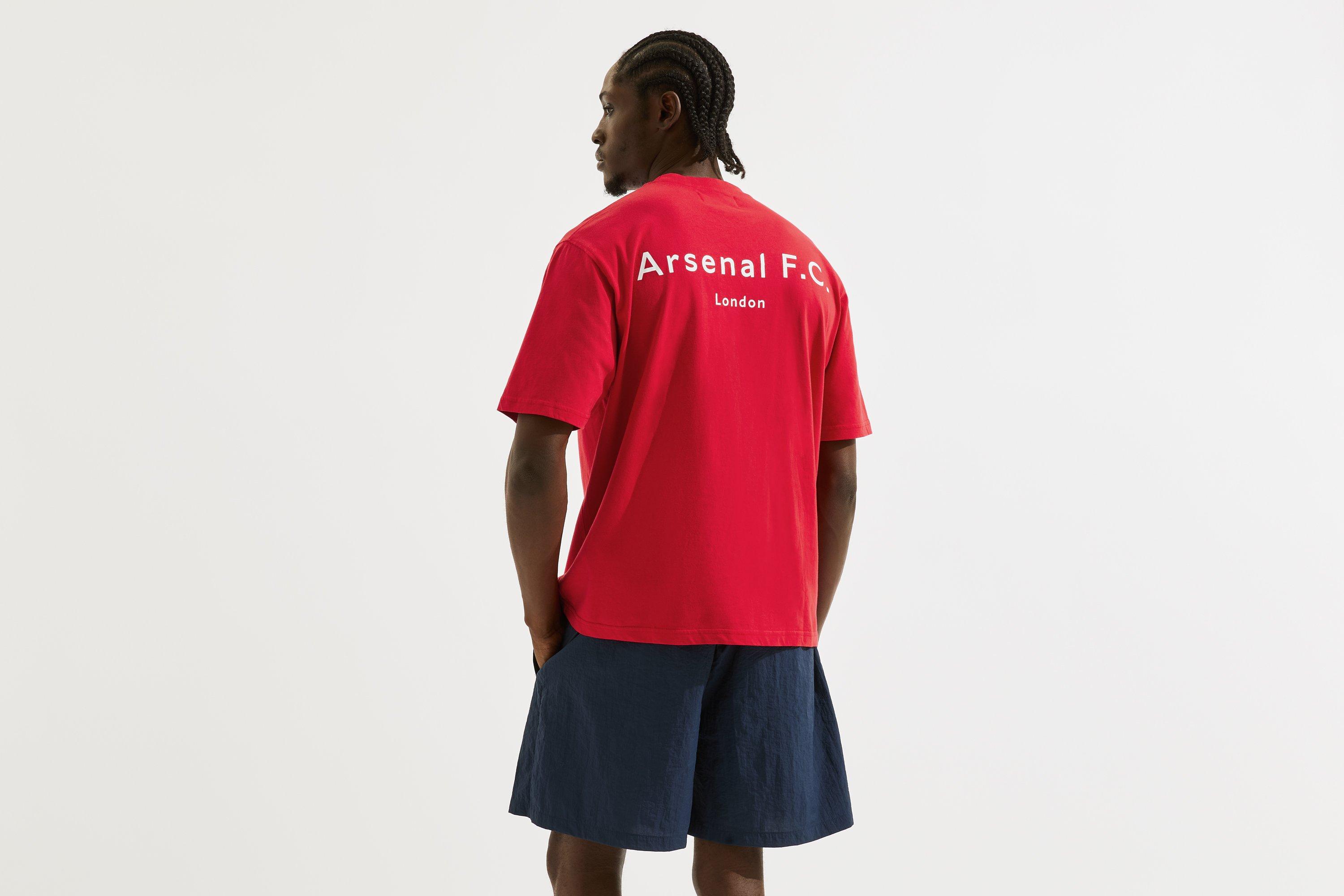 Arsenal Unisex Chapman T-Shirt in Red