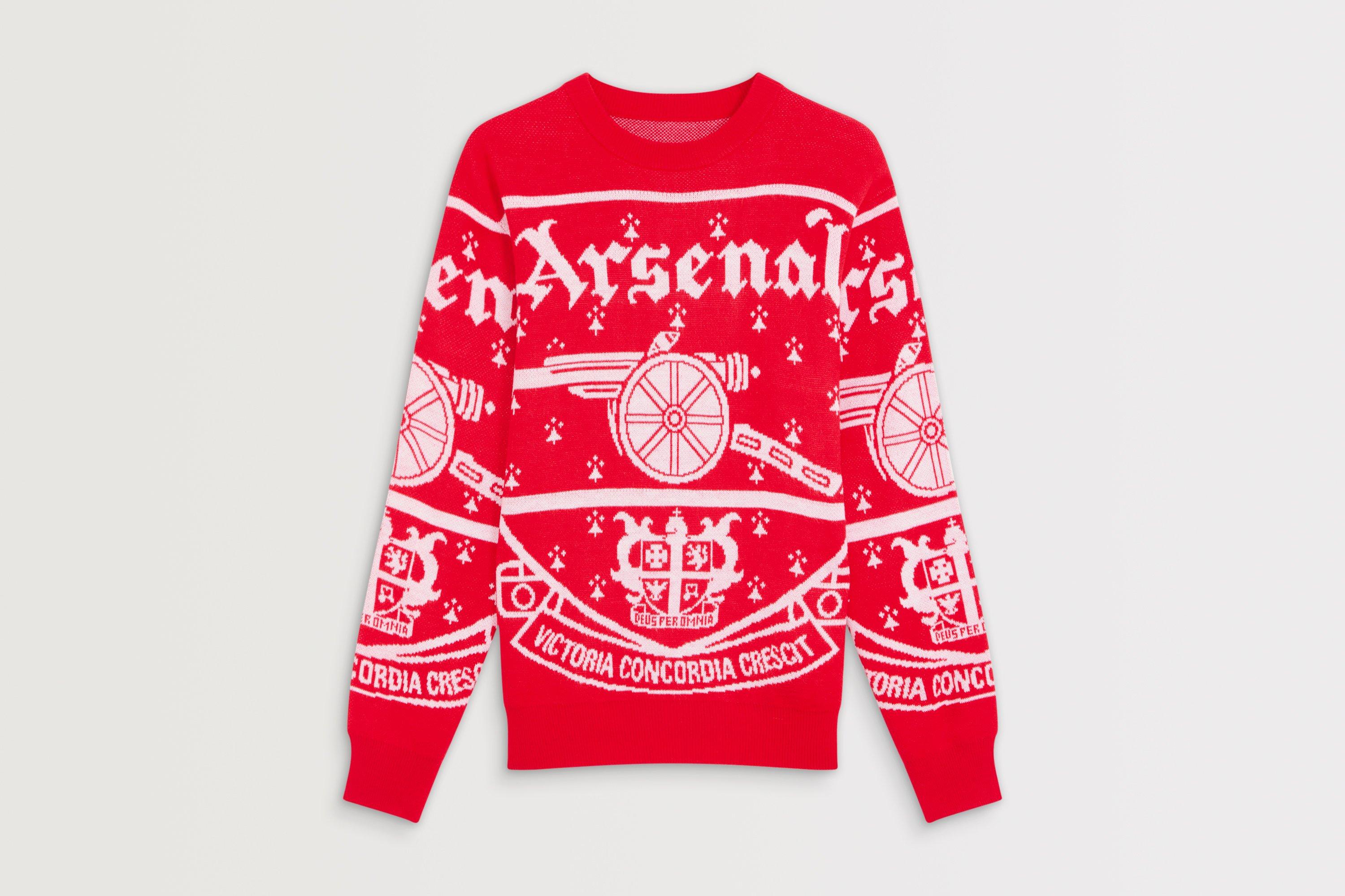 Arsenal Crest Christmas Jumper