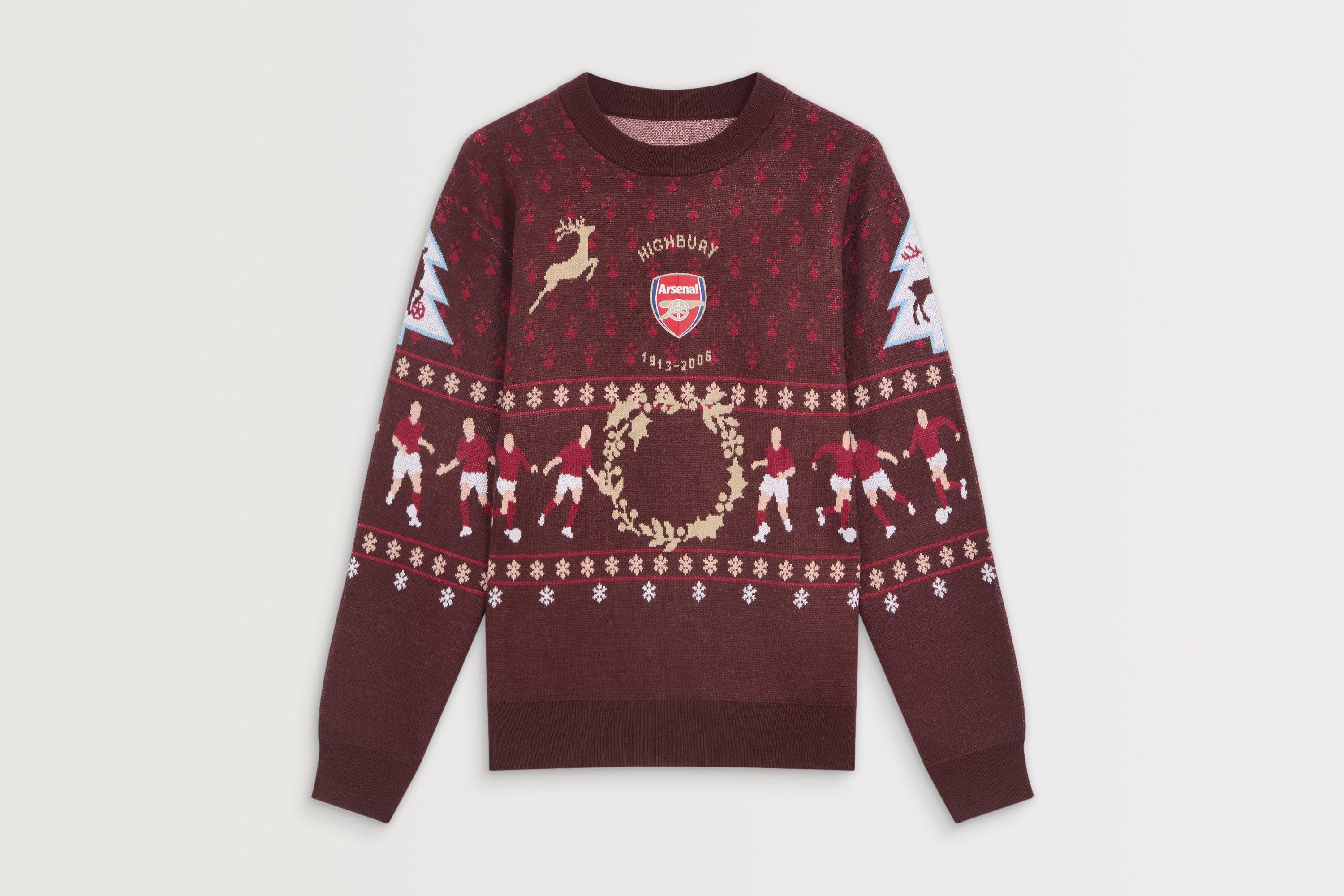 Arsenal Highbury Wonderland Christmas Jumper
